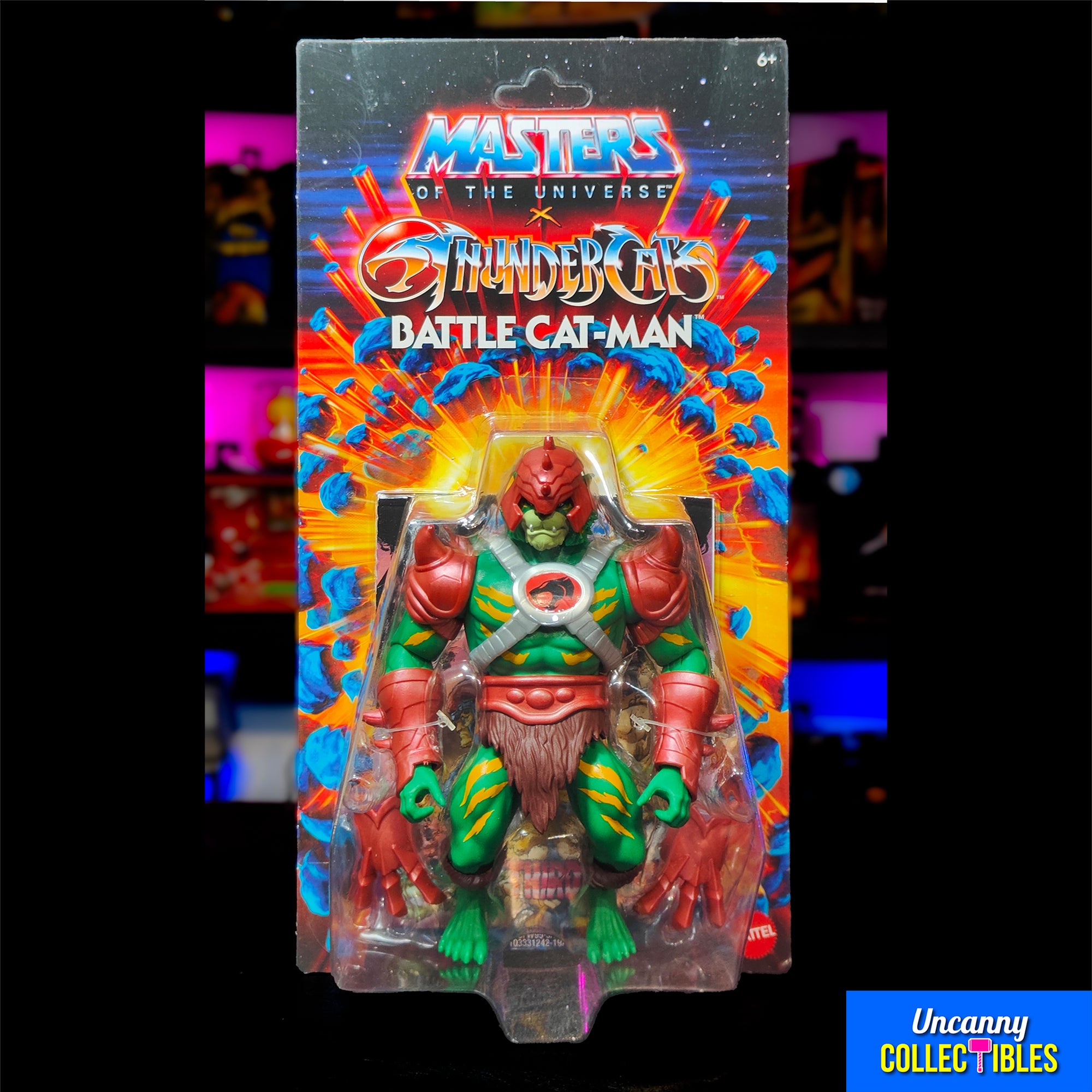 Battle Cat Man Masters of the Universe x ThunderCats Mattel Action Figure 14 cm