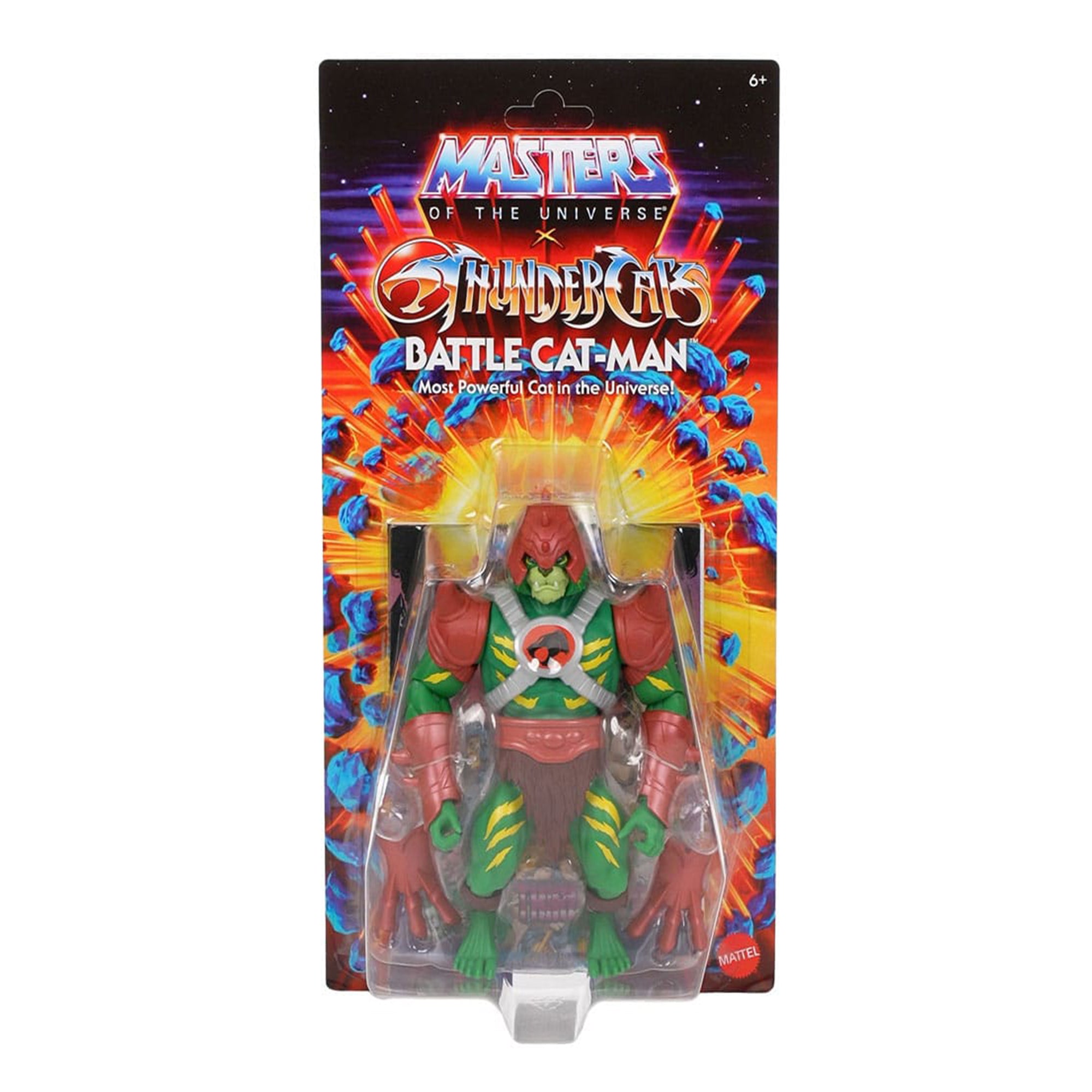Battle Cat Man Masters of the Universe x ThunderCats Mattel Action Figure 14 cm