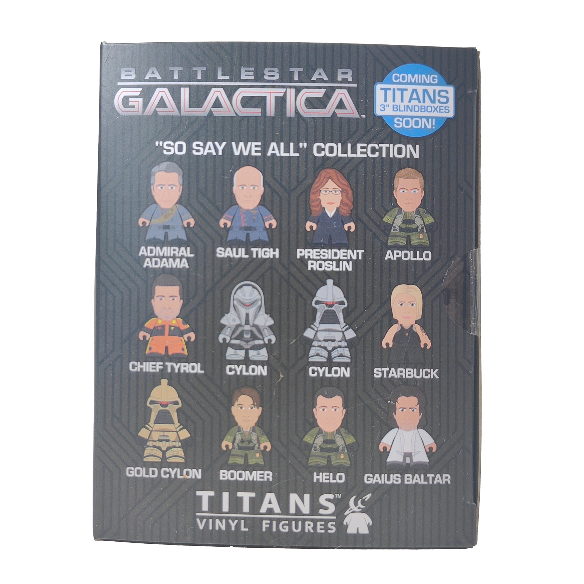 Battlestar Galactica Cylon Raider Exclusive Titans Vinyl Collectible 2016 11cm