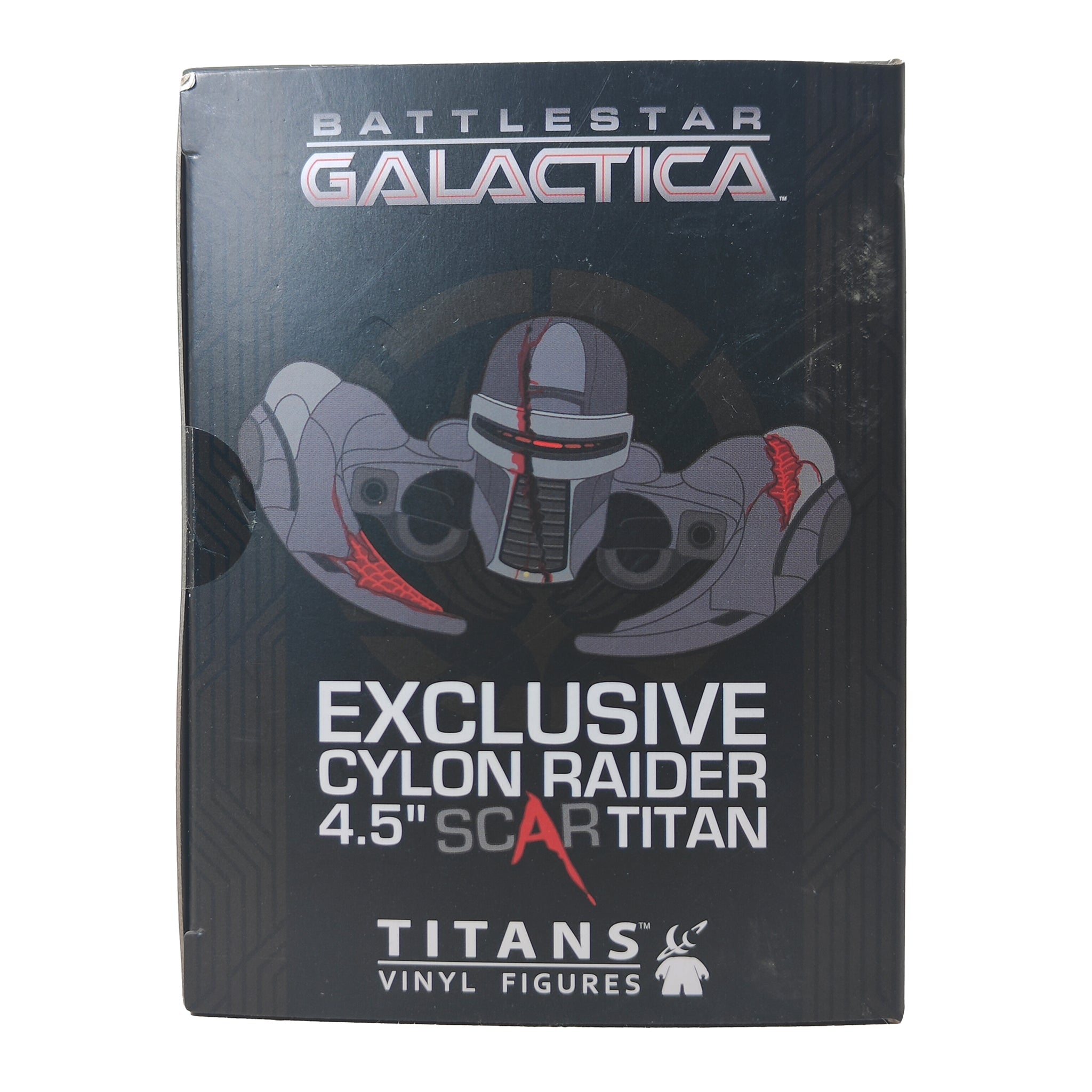 Battlestar Galactica Cylon Raider Exclusive Titans Vinyl Collectible 2016 11cm – TV Icons & Heroes, Titans, 11 cm, 2016, pre-owned collector piece, Uncanny Collectibles Dublin Ireland