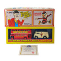 Beano Bash Street Kids Minnie the Minx Corgi AEC Bus and Morris J Van Set