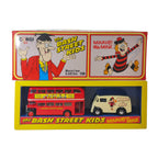 Beano Bash Street Kids Minnie the Minx Corgi AEC Bus and Morris J Van Set