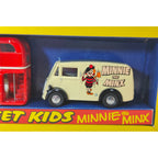 Beano Bash Street Kids Minnie the Minx Corgi AEC Bus and Morris J Van Set
