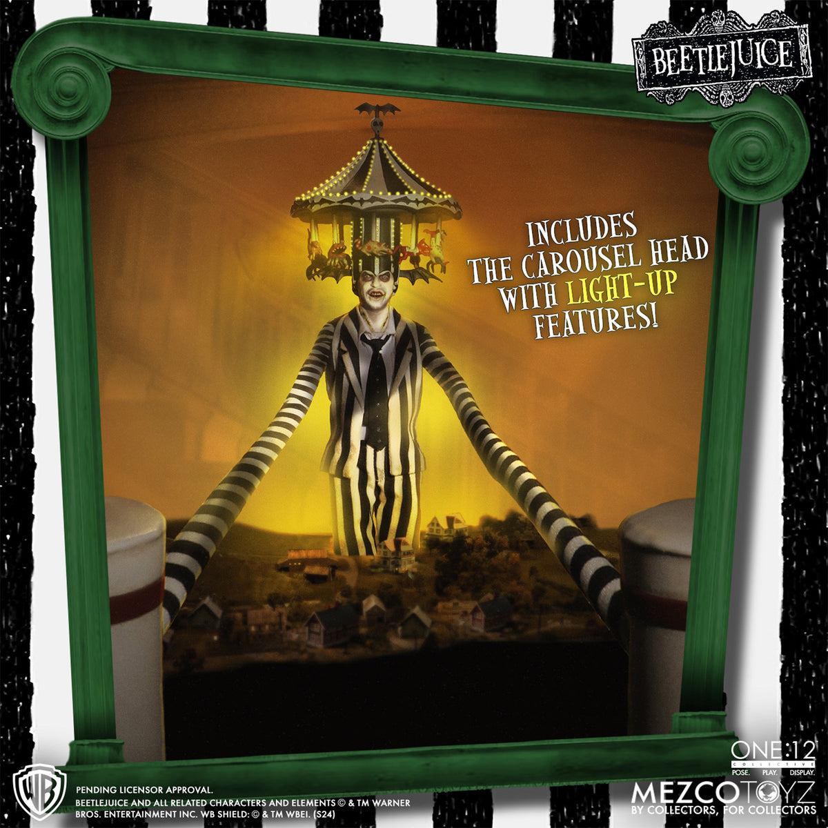Beetlejuice 1988 Mezco Toyz One:12 Collective Action Figure – photo 13 of 16