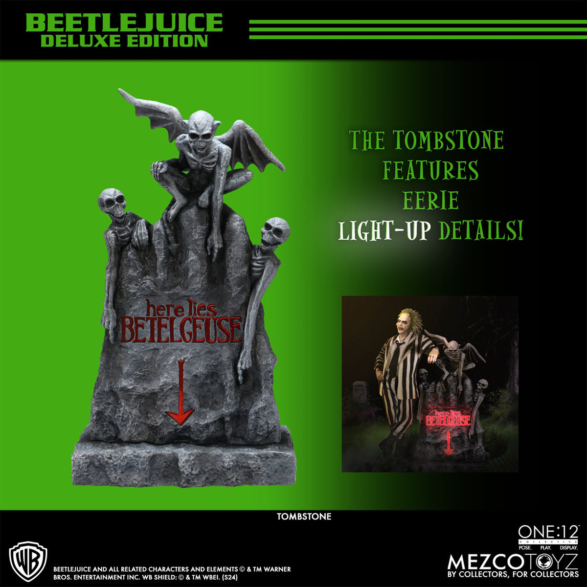 Beetlejuice 1988 Mezco Toyz One:12 Collective Action Figure – photo 12 of 16