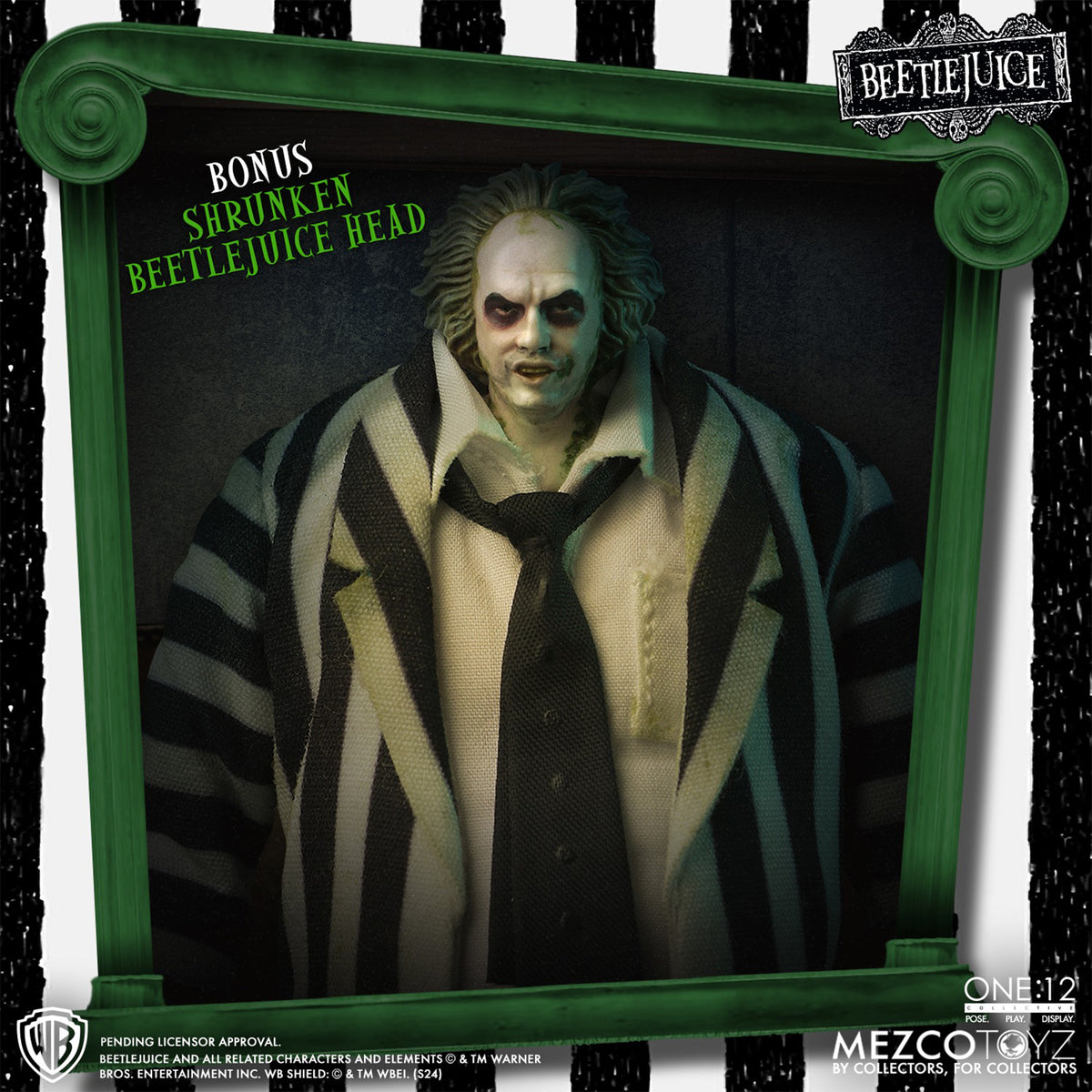 Beetlejuice 1988 Mezco Toyz One:12 Collective Action Figure – photo 9 of 16