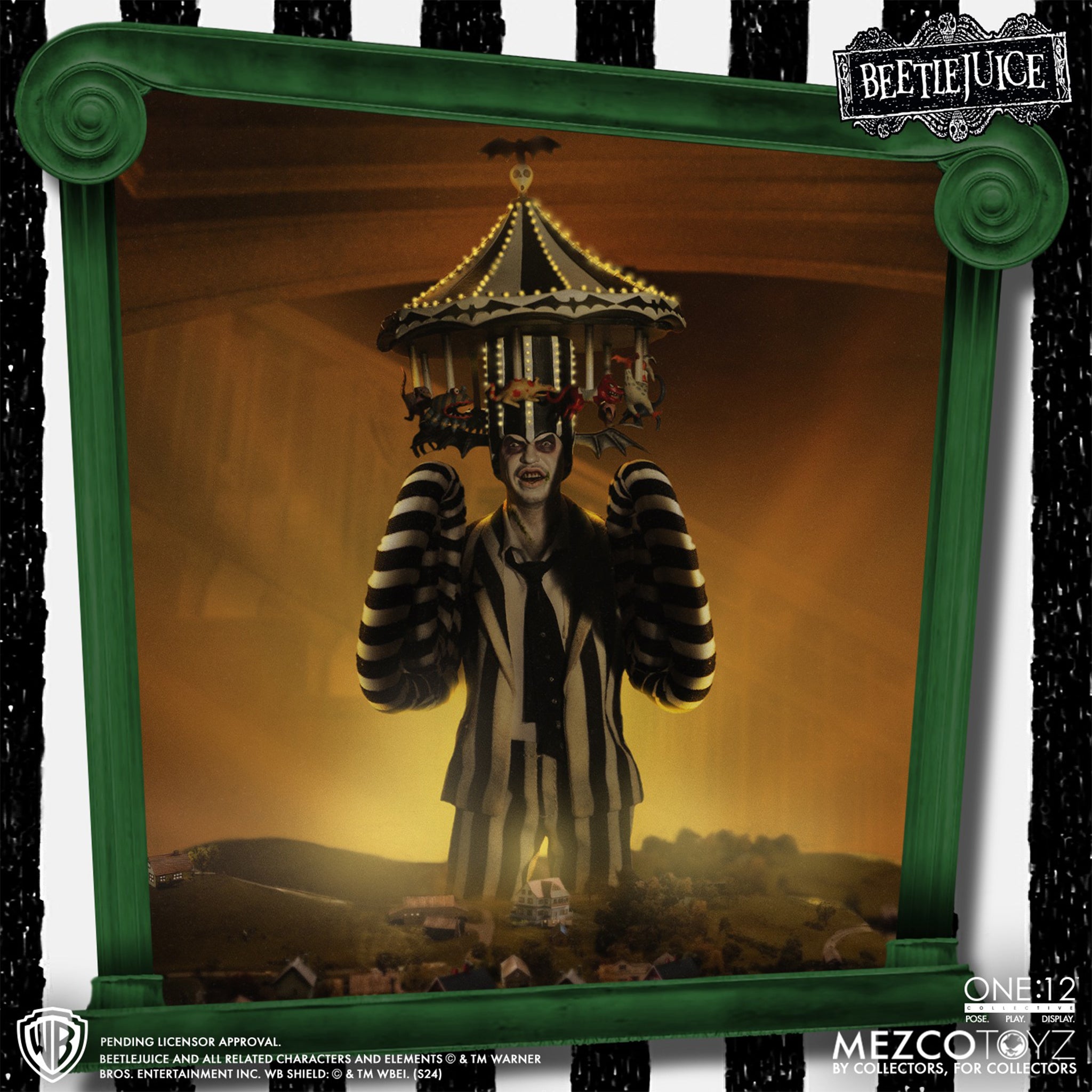 Beetlejuice 1988 Mezco Toyz One:12 Collective Action Figure – photo 15 of 16
