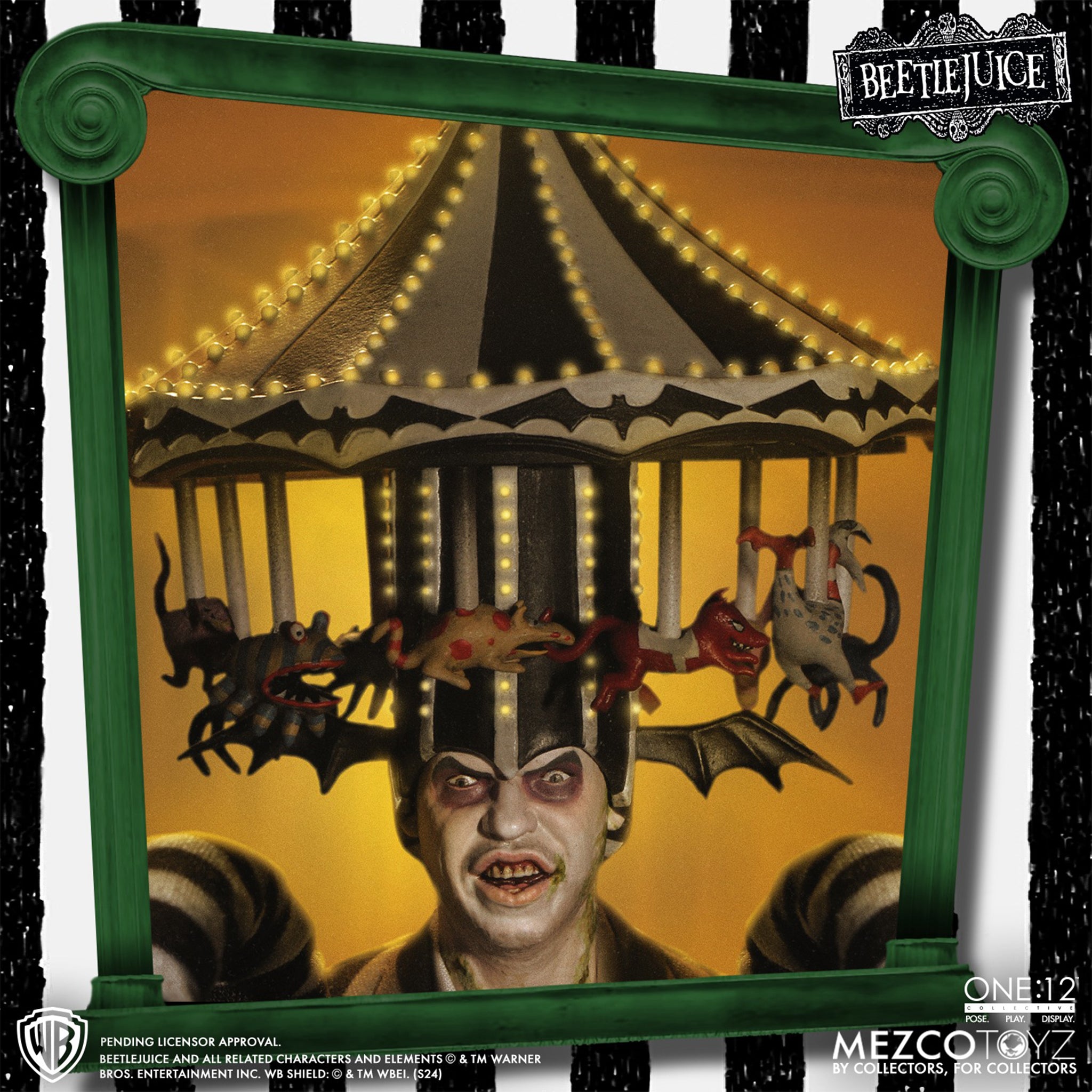 Beetlejuice 1988 Mezco Toyz One:12 Collective Action Figure – photo 16 of 16