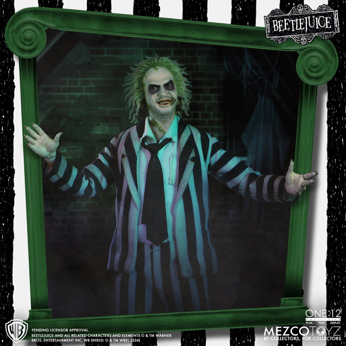 Beetlejuice 1988 Mezco Toyz One:12 Collective Action Figure – photo 6 of 16