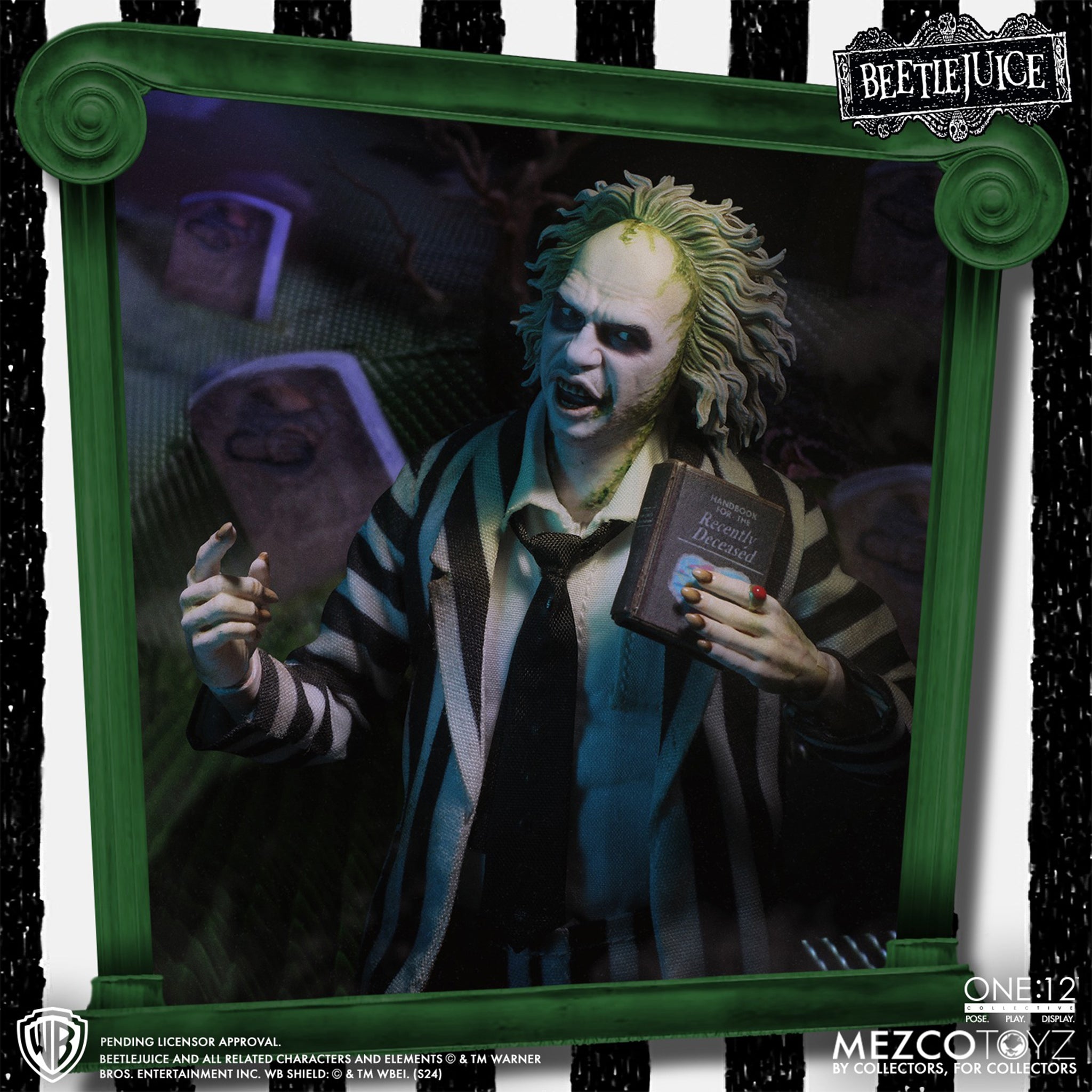 Beetlejuice 1988 Mezco Toyz One:12 Collective Action Figure – photo 3 of 16