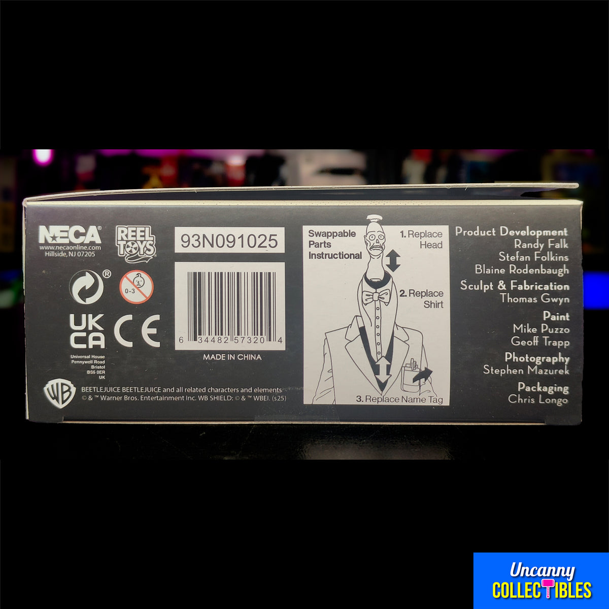 Beetlejuice 2024 Ultimate Bob Shrinker NECA Action Figure