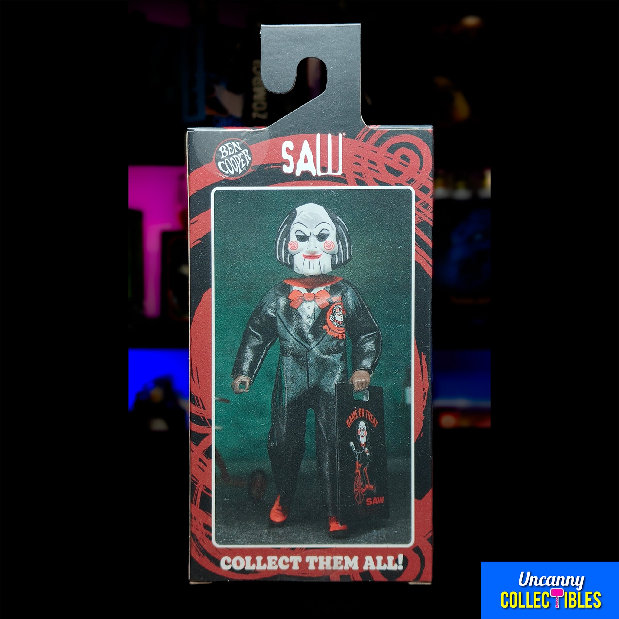 Ben Cooper X Saw Billy The Puppet Action Figure 15cm – Saw, NECA, 15 cm, brand new collector item, Uncanny Collectibles Dublin Ireland