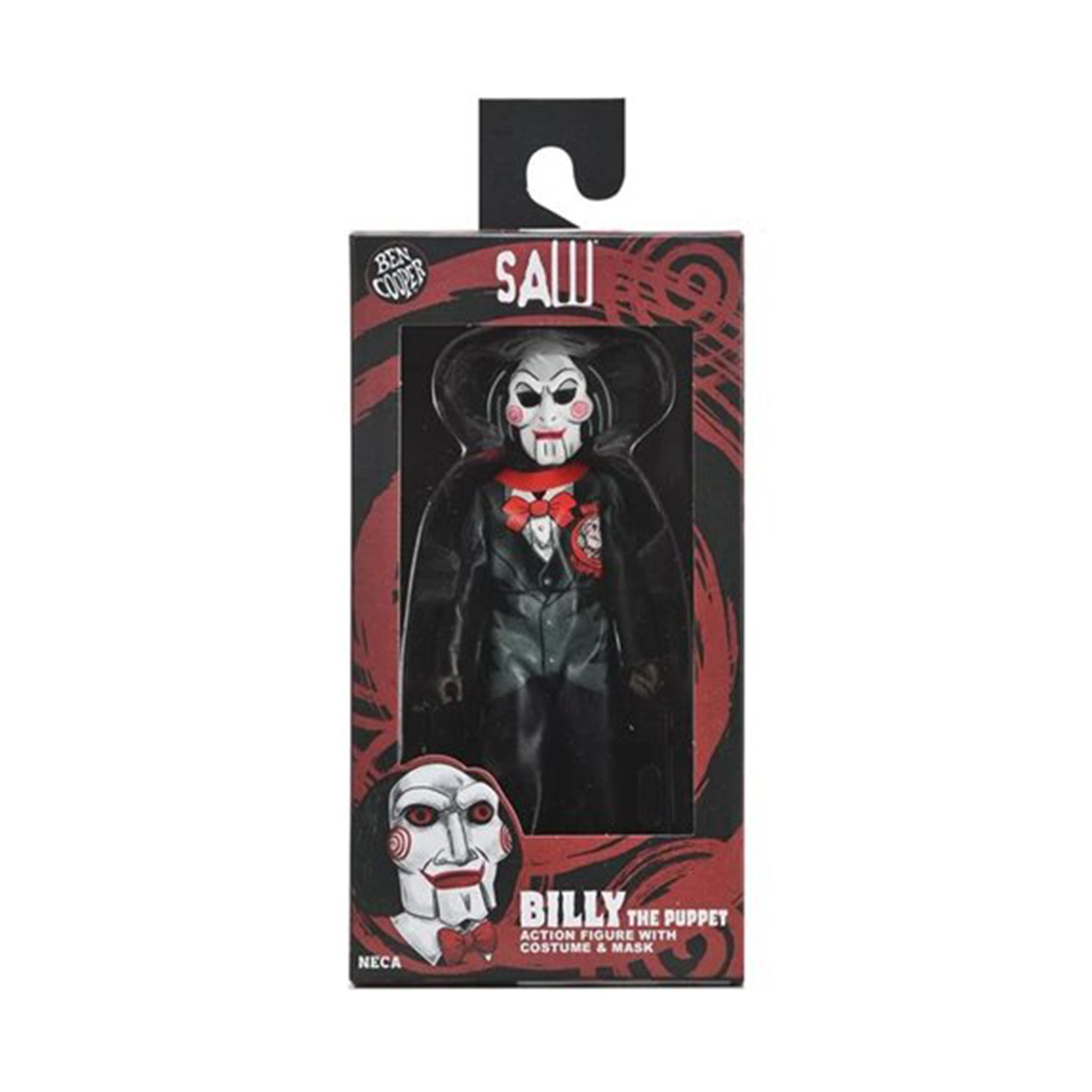 Ben Cooper X Saw Billy The Puppet Action Figure 15cm – Saw, NECA, 15 cm, brand new collector item, Uncanny Collectibles Dublin Ireland