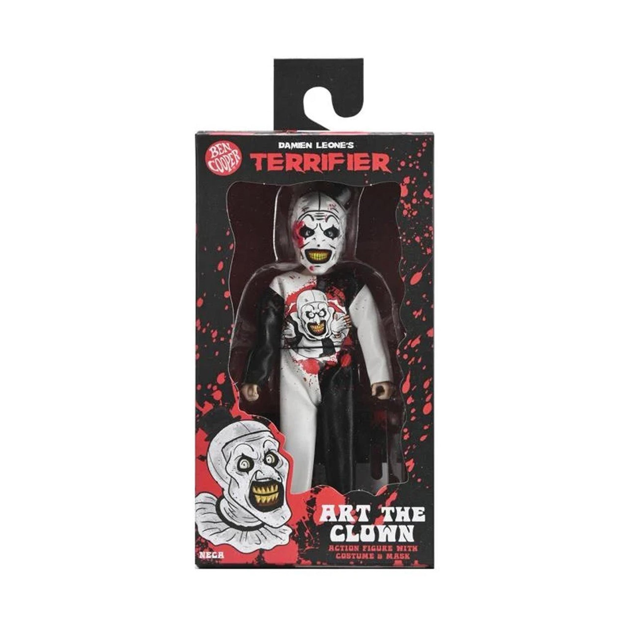 Ben Cooper X Terrifier Art The Clown Action Figure 15cm – Terrifier, NECA, 15 cm, brand new collector item, Uncanny Collectibles Dublin Ireland