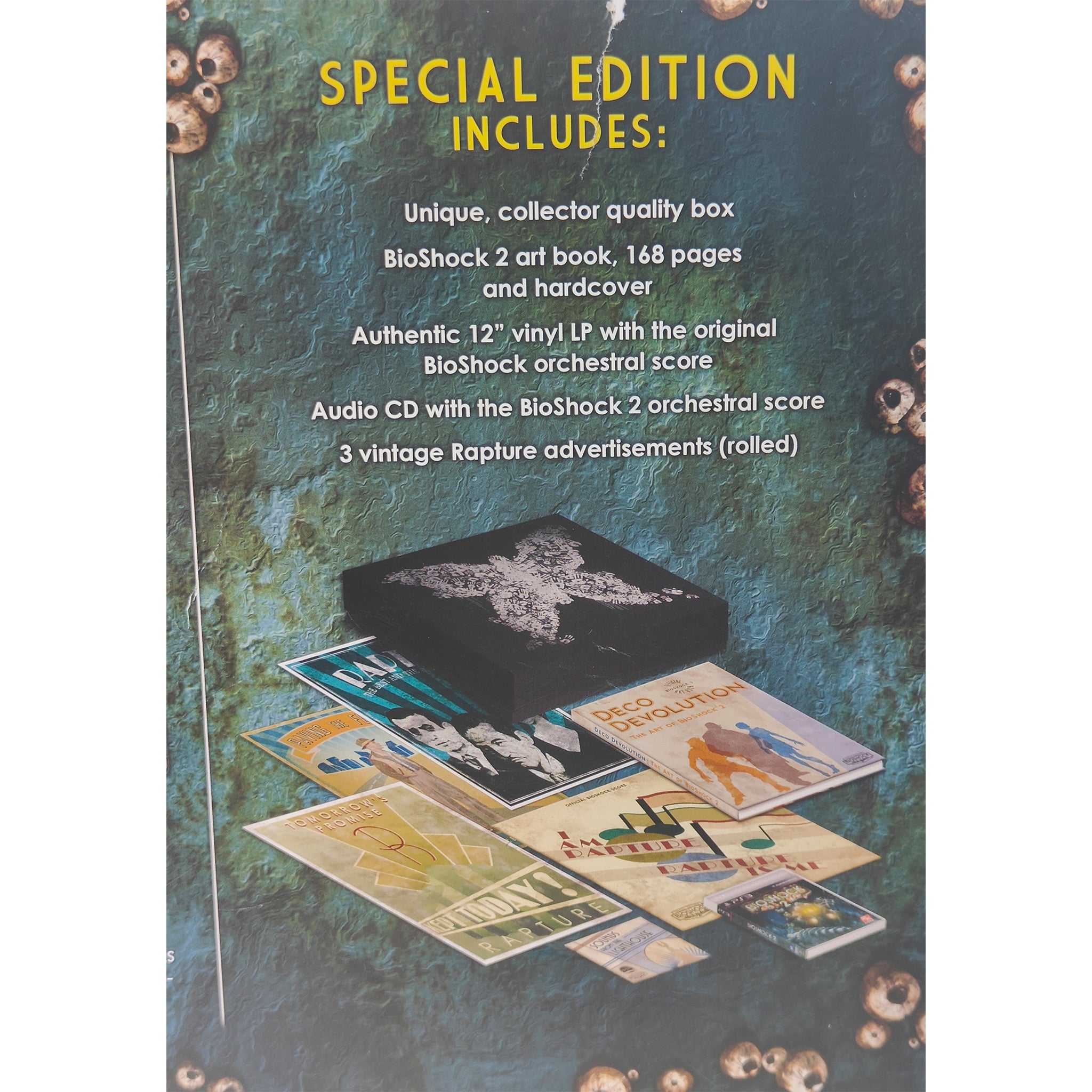 BioShock 2 Special Edition Box Set Sony PlayStation 3 2010 – Video Game Characters, Sony, -, 2010, pre-owned collector piece, Uncanny Collectibles Dublin Ireland