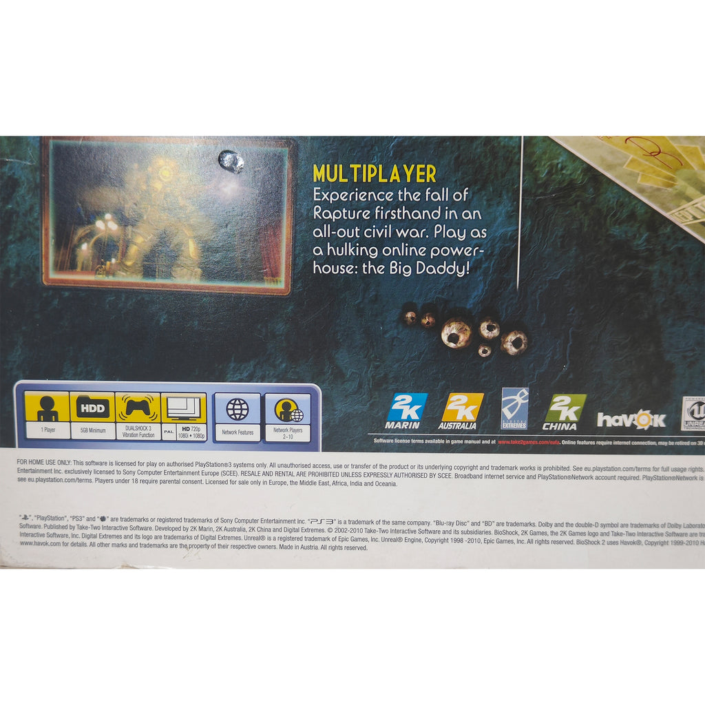 BioShock 2 Special Edition Box Set Sony PlayStation 3 2010 – Video Game Characters, Sony, -, 2010, pre-owned collector piece, Uncanny Collectibles Dublin Ireland
