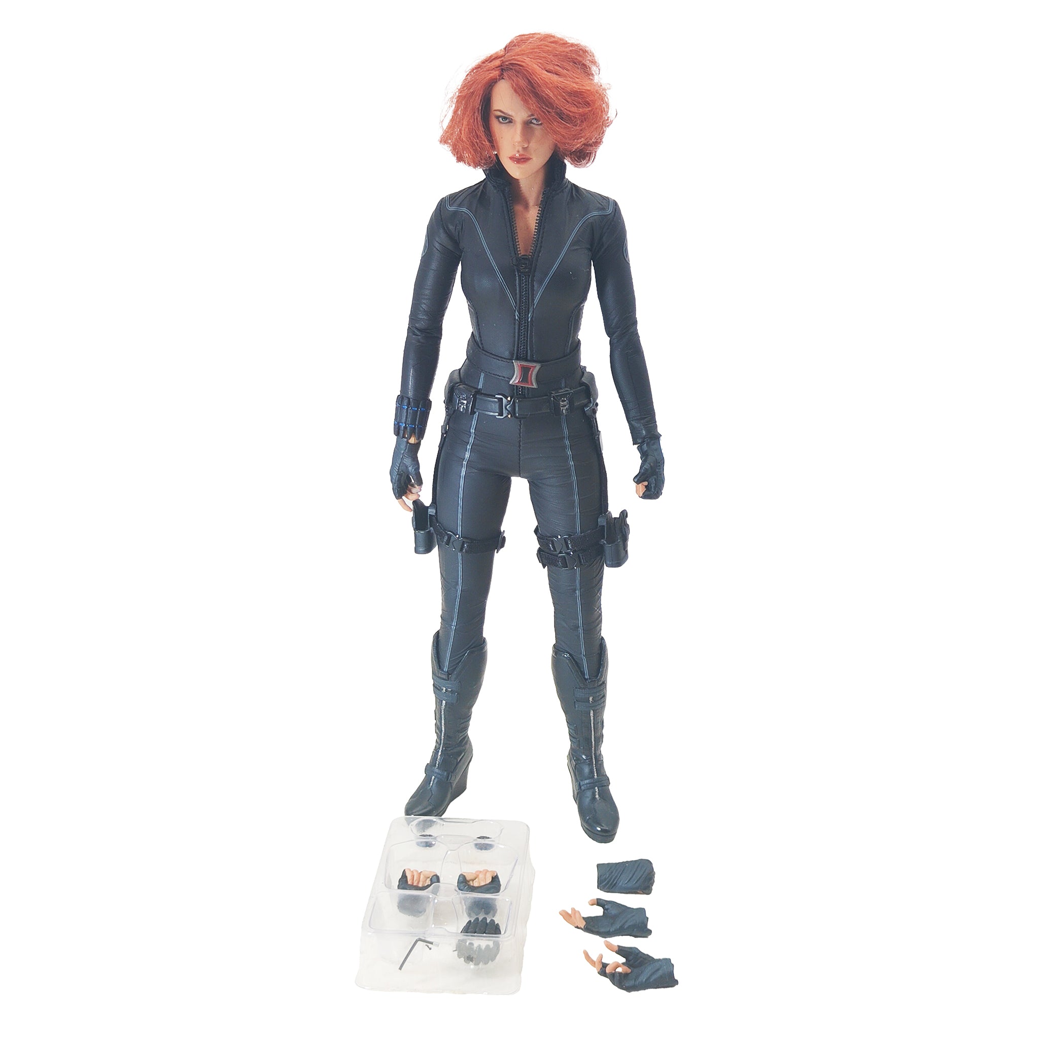 Black Widow The Avengers Hot Toys Action Figure 2013 28cm – Avengers, Hot Toys, 28 cm, 2013, pre-owned collector piece, Uncanny Collectibles Dublin Ireland