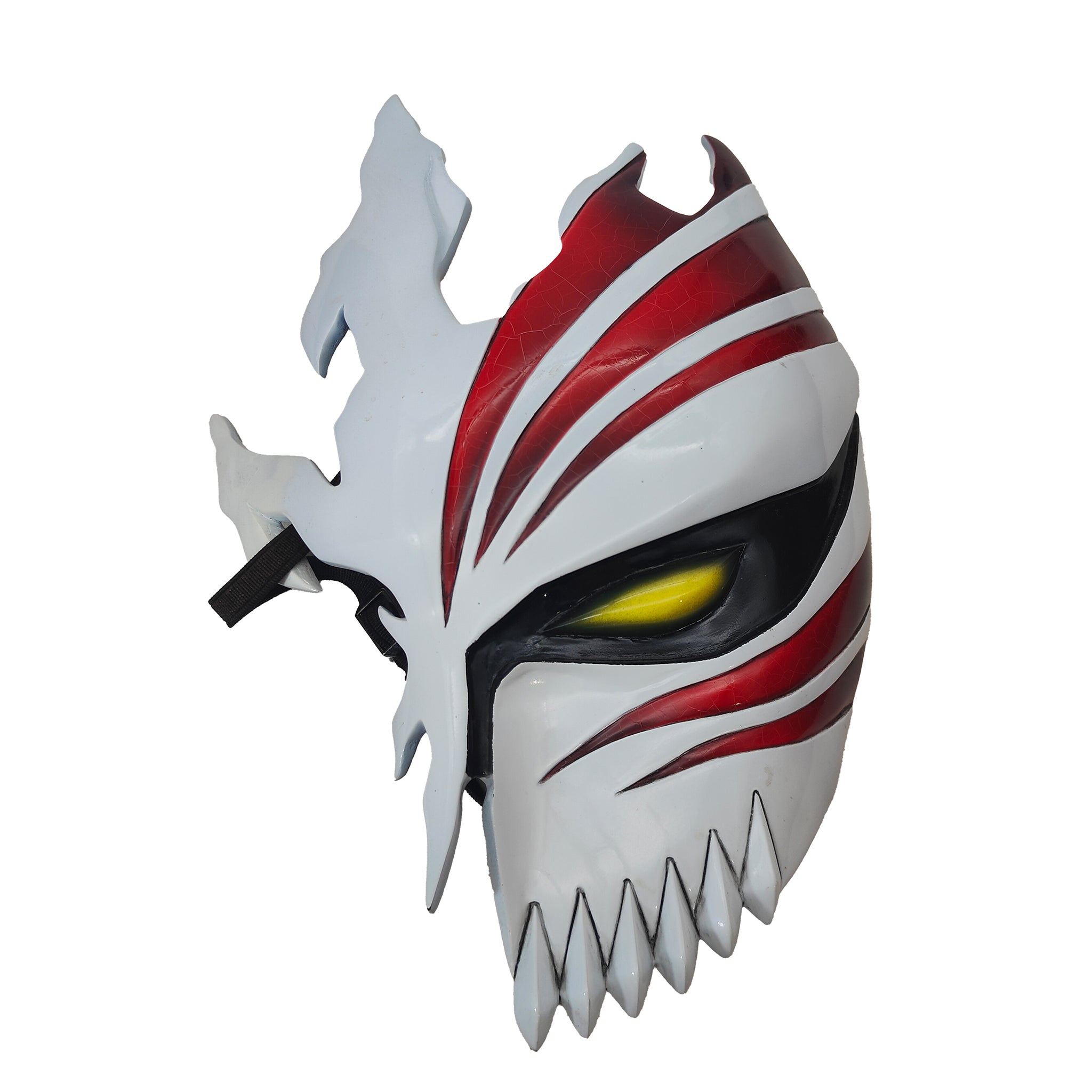 Bleach Ichigo Kurosaki Hollow Mask Prop Replica In Display Case
