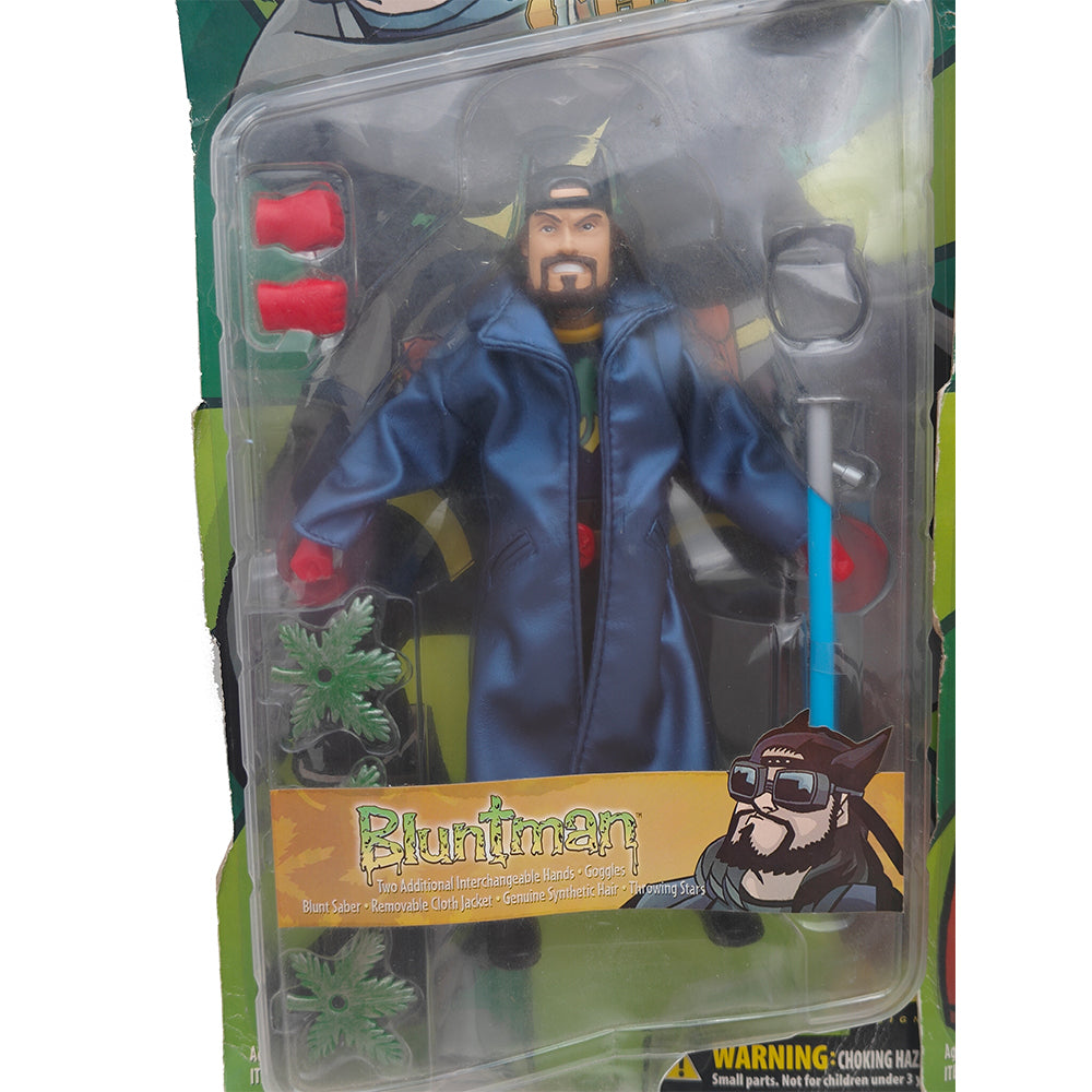 Bluntman And Chronic Set Of 2 Action Figures Big Blast Graphitti Designs 2002 – Movie Icons & Heroes, Vintage Brands, 20 cm, 2002, pre-owned collector piece, Uncanny Collectibles Dublin Ireland