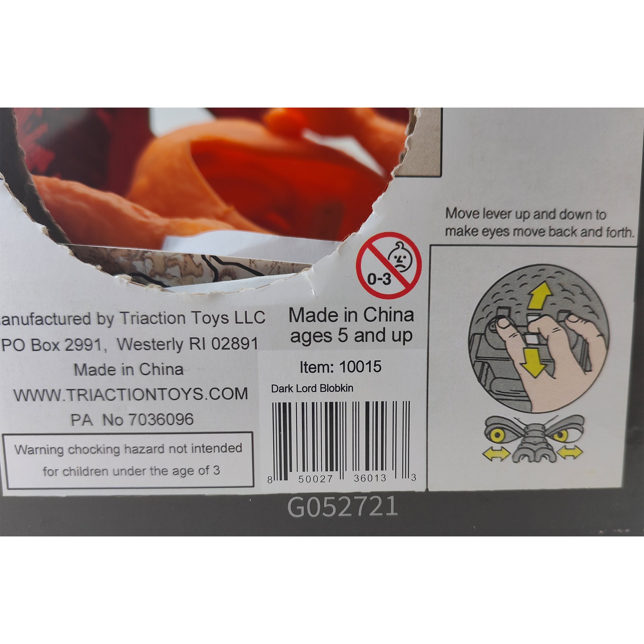 Boglins Dark Lord Blobkin Glow in the Dark Tri Action Toys 2021 – Horror, Tri Action Toys, 17 cm, 2021, pre-owned collector piece, Uncanny Collectibles Dublin Ireland