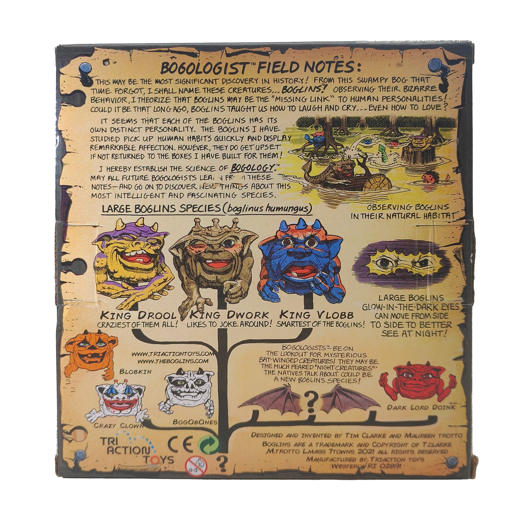 Boglins Dark Lord Blobkin Glow in the Dark Tri Action Toys 2021 – Horror, Tri Action Toys, 17 cm, 2021, pre-owned collector piece, Uncanny Collectibles Dublin Ireland