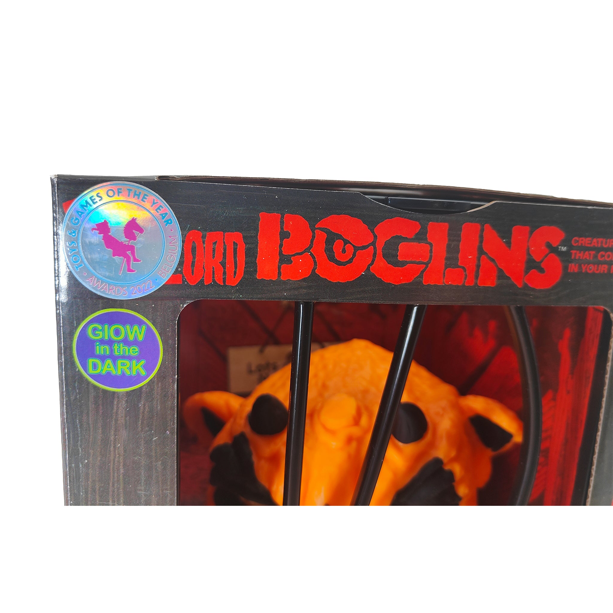 Boglins Dark Lord Blobkin Glow in the Dark Tri Action Toys 2021 – Horror, Tri Action Toys, 17 cm, 2021, pre-owned collector piece, Uncanny Collectibles Dublin Ireland