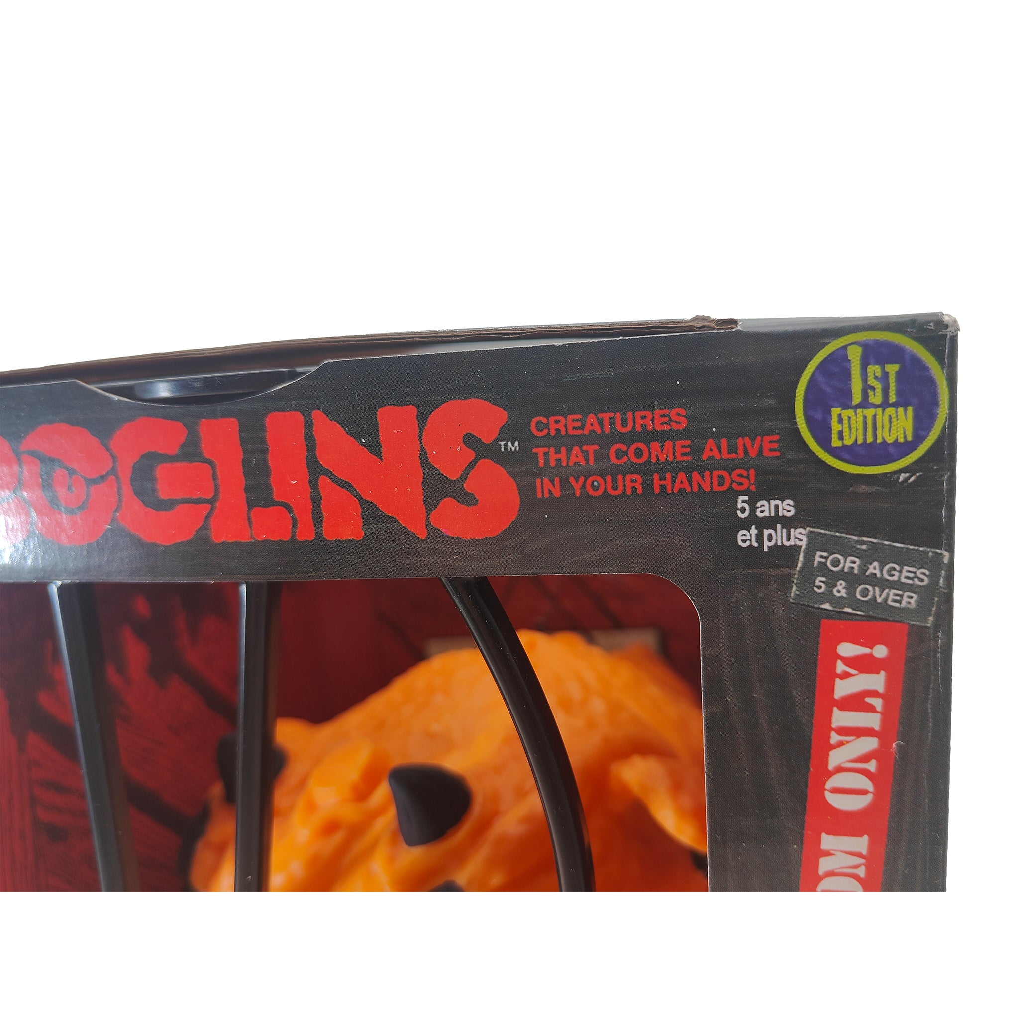 Boglins Dark Lord Blobkin Glow in the Dark Tri Action Toys 2021 – Horror, Tri Action Toys, 17 cm, 2021, pre-owned collector piece, Uncanny Collectibles Dublin Ireland