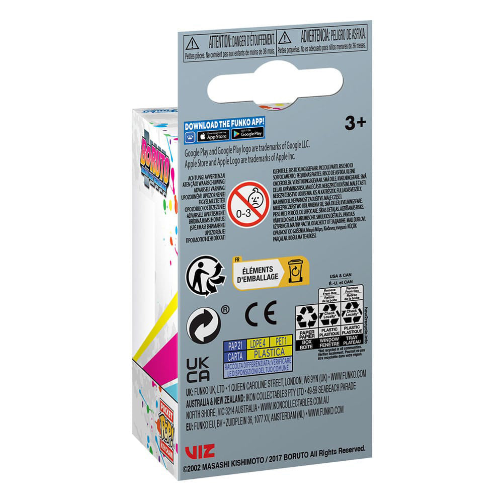 Boruto - Naruto Next Generations Kawaki Funko POP Vinyl Keyring – Anime & Manga, Funko, 4 cm, 2023, brand new collector item, Uncanny Collectibles Dublin Ireland