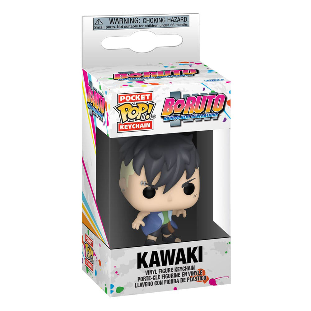 Boruto - Naruto Next Generations Kawaki Funko POP Vinyl Keyring – Anime & Manga, Funko, 4 cm, 2023, brand new collector item, Uncanny Collectibles Dublin Ireland