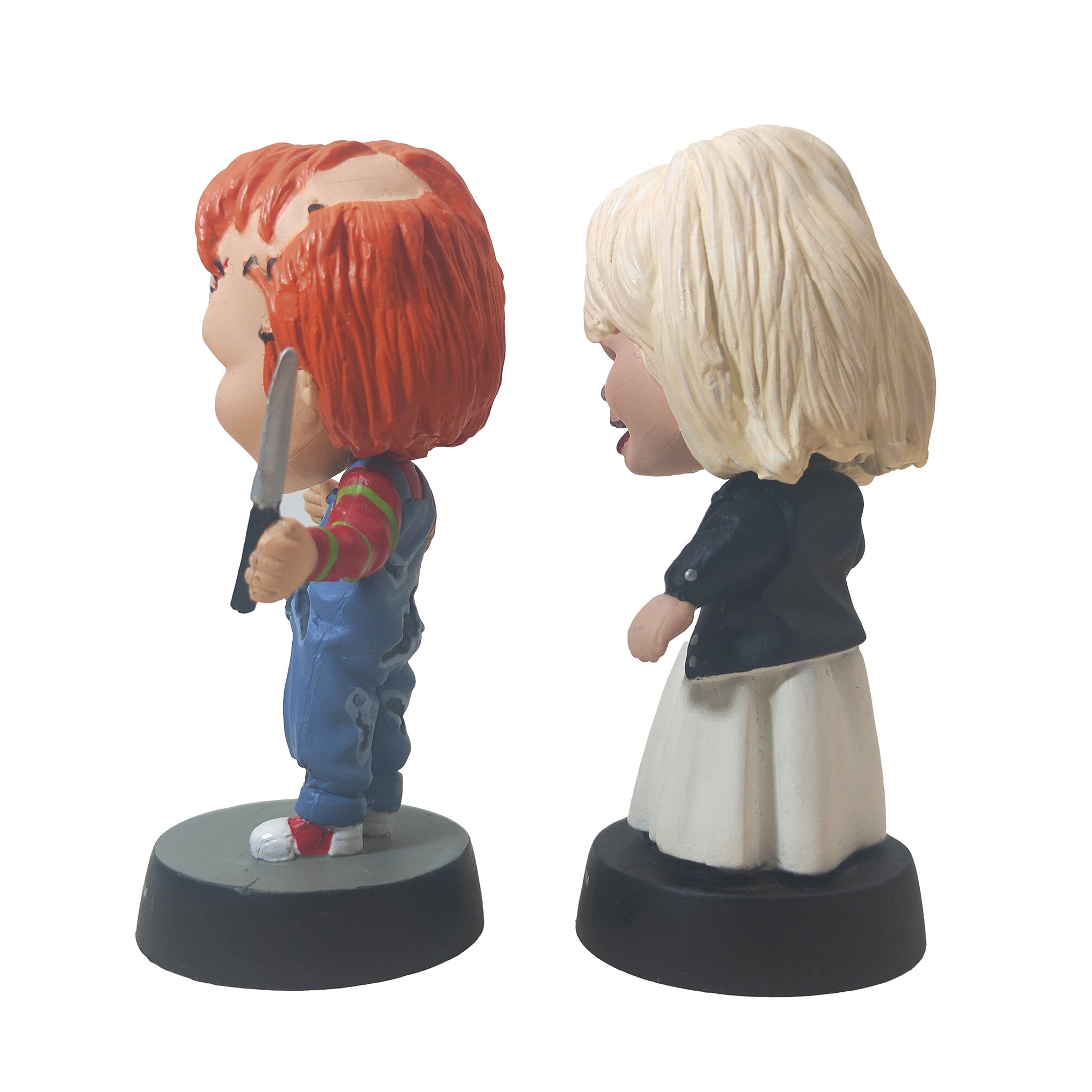 Chucky and Tiffany Little Big Heads Bride of Chucky Sideshow Collectibles – photo 5 of 7