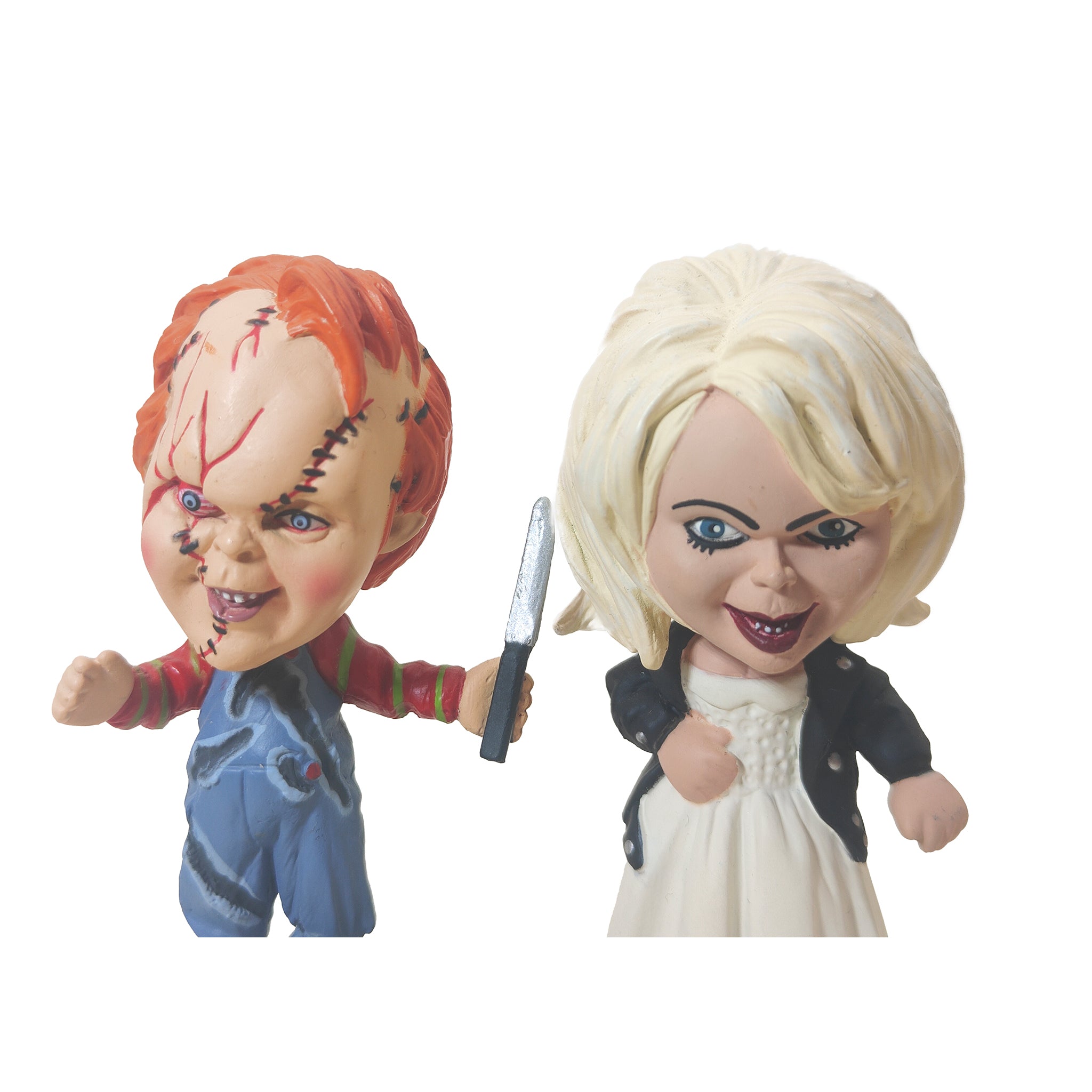 Chucky and Tiffany Little Big Heads Bride of Chucky Sideshow Collectibles – photo 2 of 7