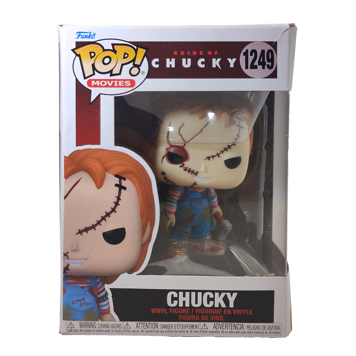 Bride of Chucky Chucky With Axe Funko Pop 1249 Vinyl Figure 2022