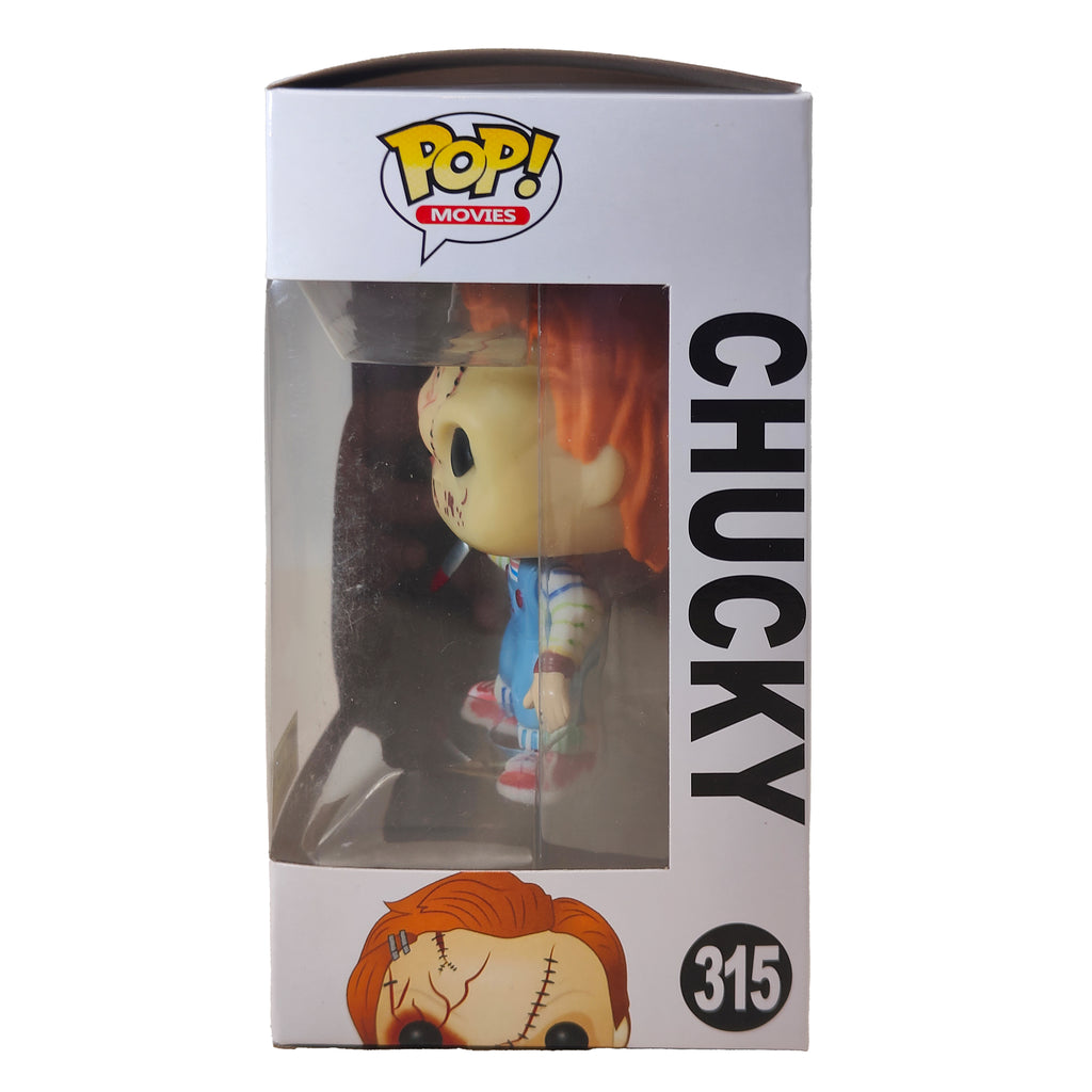 Bride of Chucky Scarred Chucky Funko Pop 315 Hot Topic Exclusive