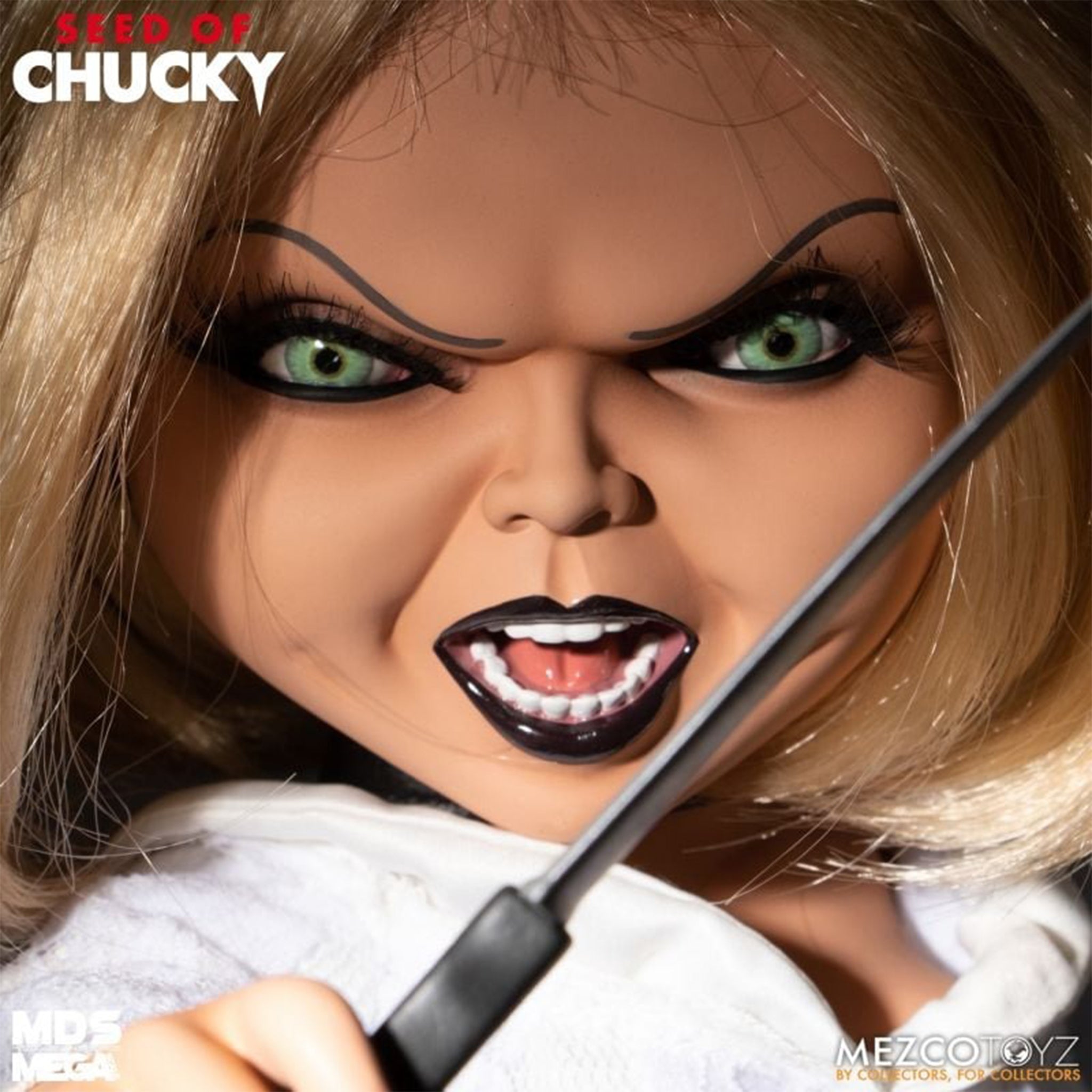 Bride Of Chucky Talking Tiffany Mezco Toyz Action Figure 38cm – Child's Play, Mezco Toyz, 38 cm, brand new collector item, Uncanny Collectibles Dublin Ireland
