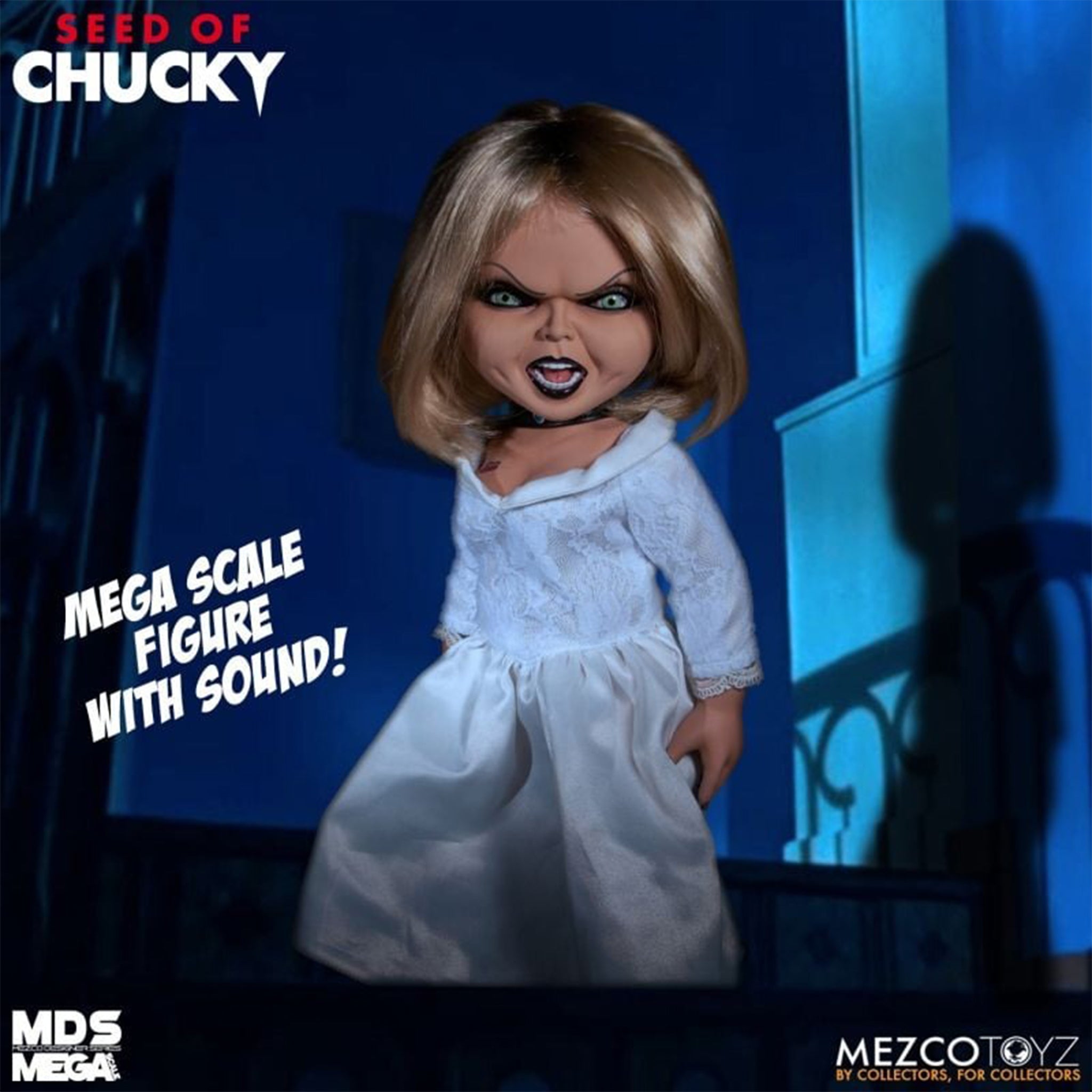 Bride Of Chucky Talking Tiffany Mezco Toyz Action Figure 38cm – Child's Play, Mezco Toyz, 38 cm, brand new collector item, Uncanny Collectibles Dublin Ireland
