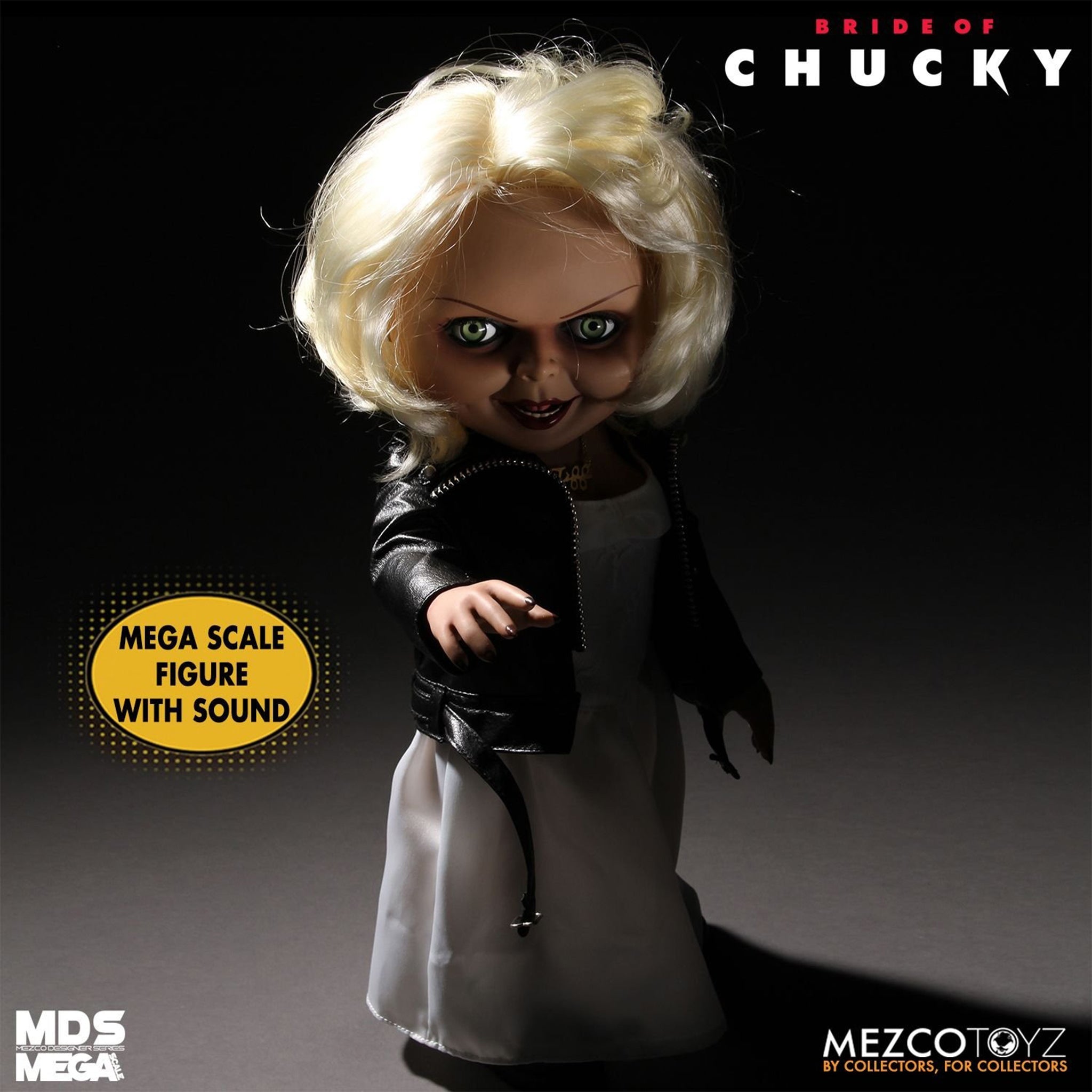 Bride Of Chucky Talking Tiffany Mezco Toyz Action Figure 38cm