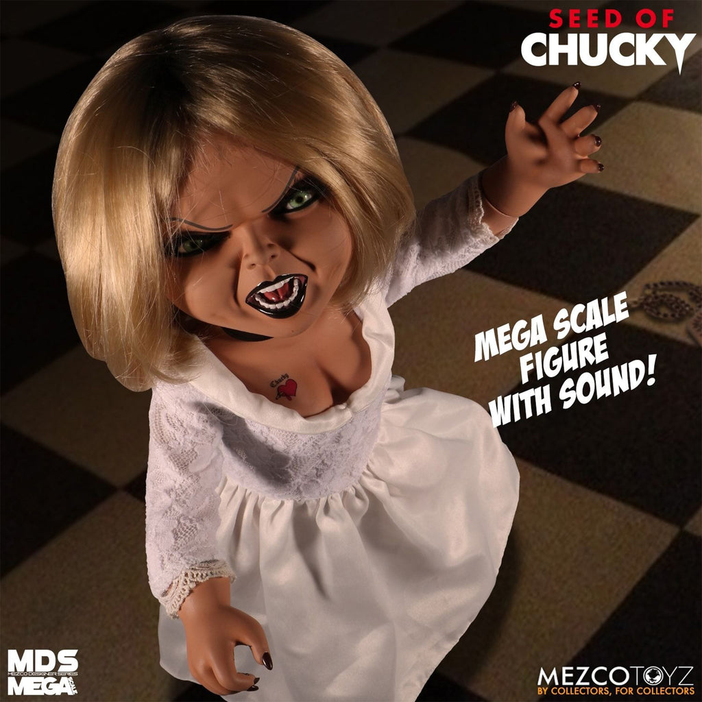 Bride Of Chucky Talking Tiffany Mezco Toyz Action Figure 38cm – Child's Play, Mezco Toyz, 38 cm, brand new collector item, Uncanny Collectibles Dublin Ireland