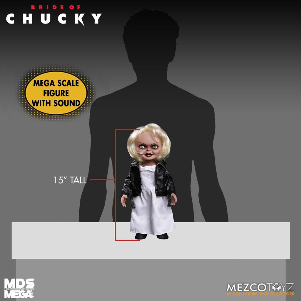 Bride Of Chucky Talking Tiffany Mezco Toyz Action Figure 38cm – Child's Play, Mezco Toyz, 38 cm, brand new collector item, Uncanny Collectibles Dublin Ireland