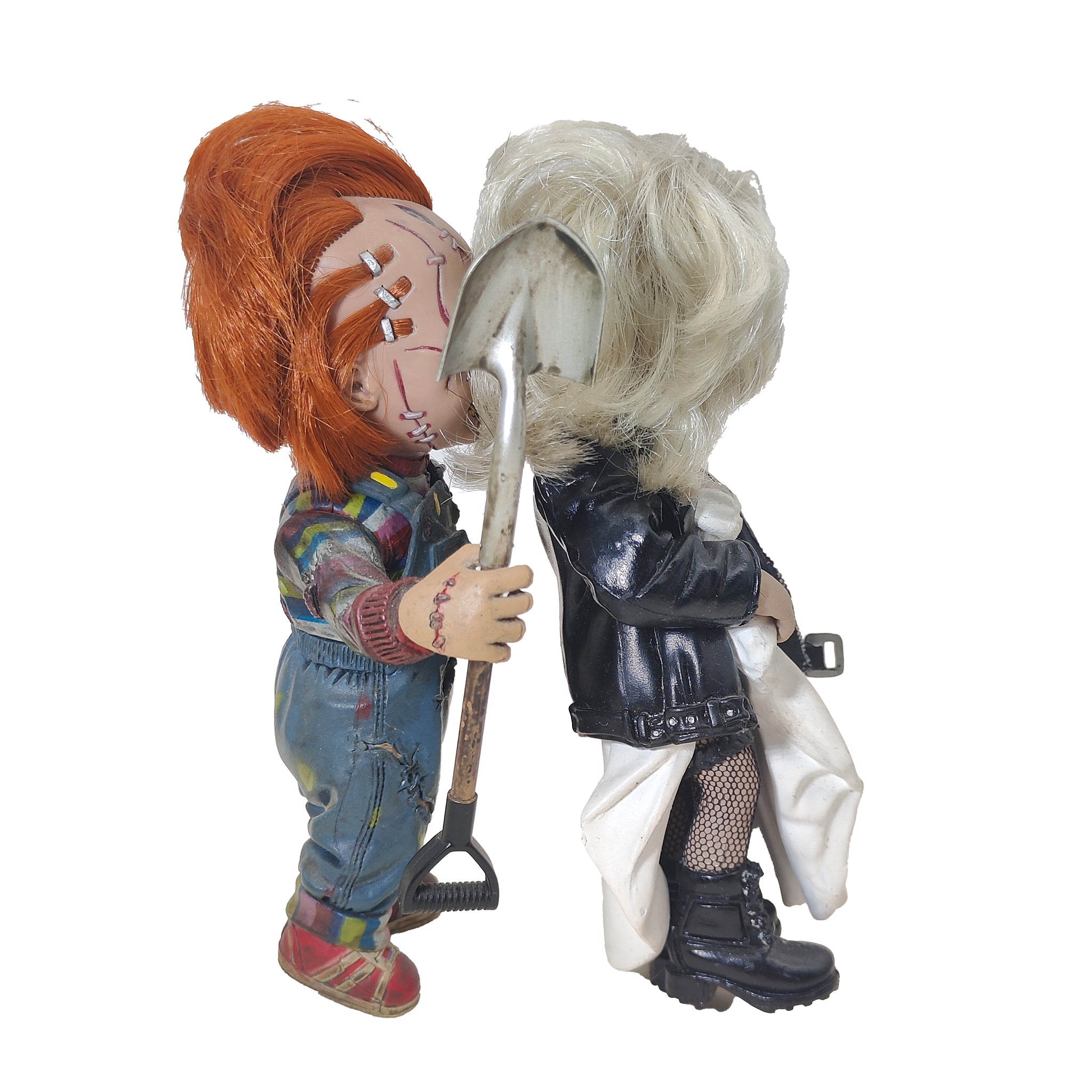 Bride of Chucky Tiffany and Chucky Movie Maniacs 2 McFarlane Figures 1999
