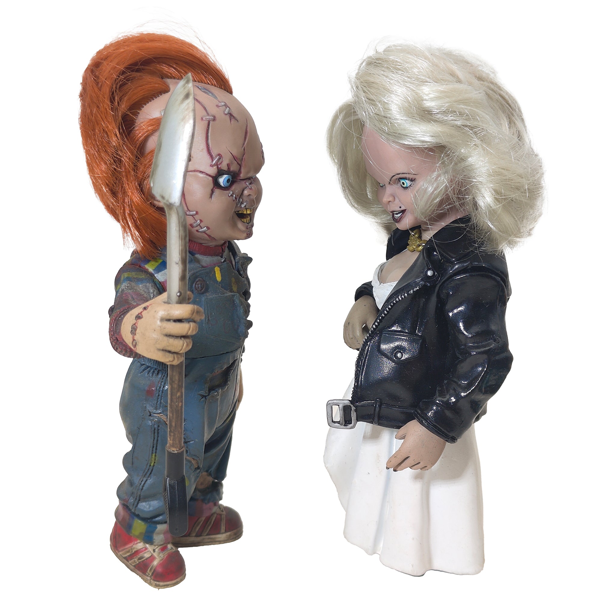 Bride of Chucky Tiffany and Chucky Movie Maniacs 2 McFarlane Figures 1999