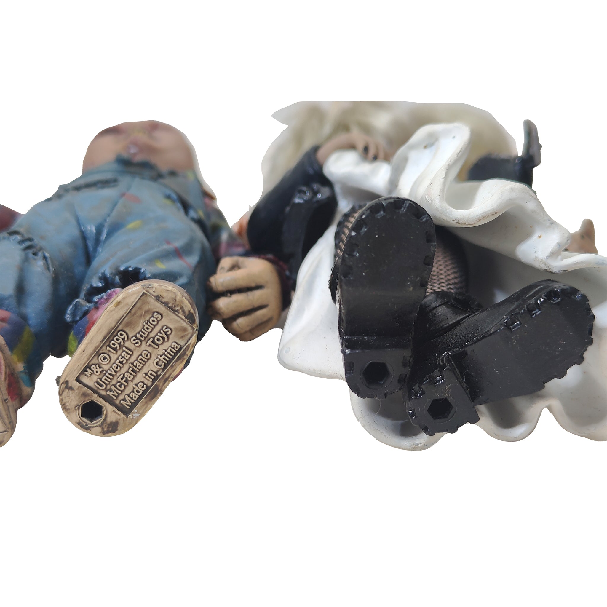 Bride of Chucky Tiffany and Chucky Movie Maniacs 2 McFarlane Figures 1999