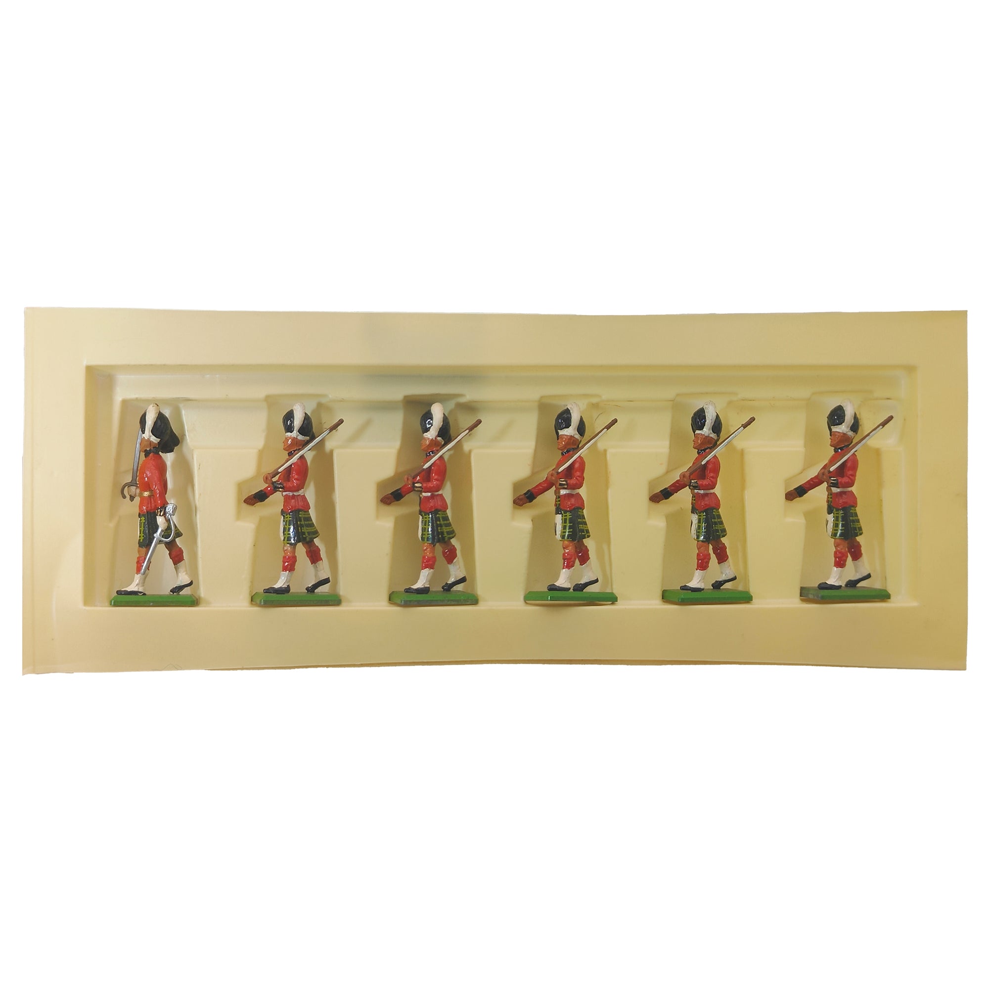 Britains Metal Models  6 Gordon Highlanders 7245 1986