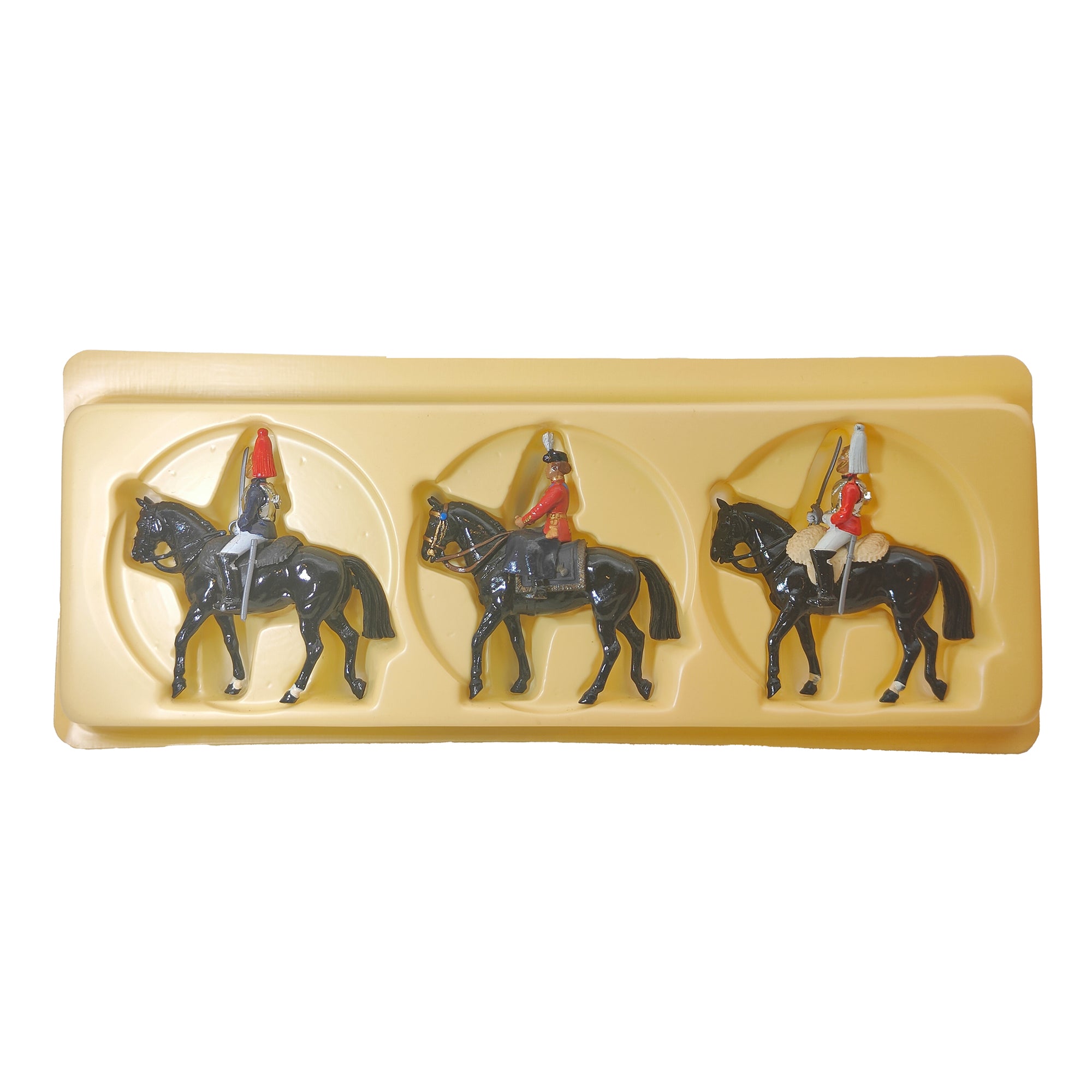 Britains Metal Models Her Majesty Queen Elizabeth Mounted Lifeguard And Horseguard 7233 1986