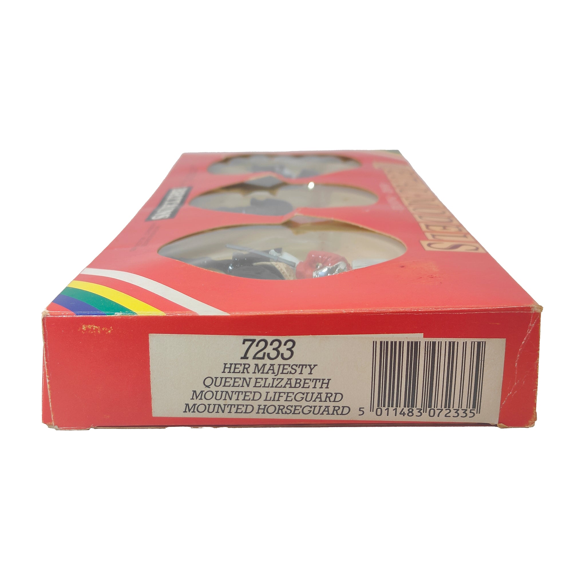 Britains Metal Models Her Majesty Queen Elizabeth Mounted Lifeguard And Horseguard 7233 1986 – Military, Britains, 5 cm, 1986, pre-owned collector piece, Uncanny Collectibles Dublin Ireland