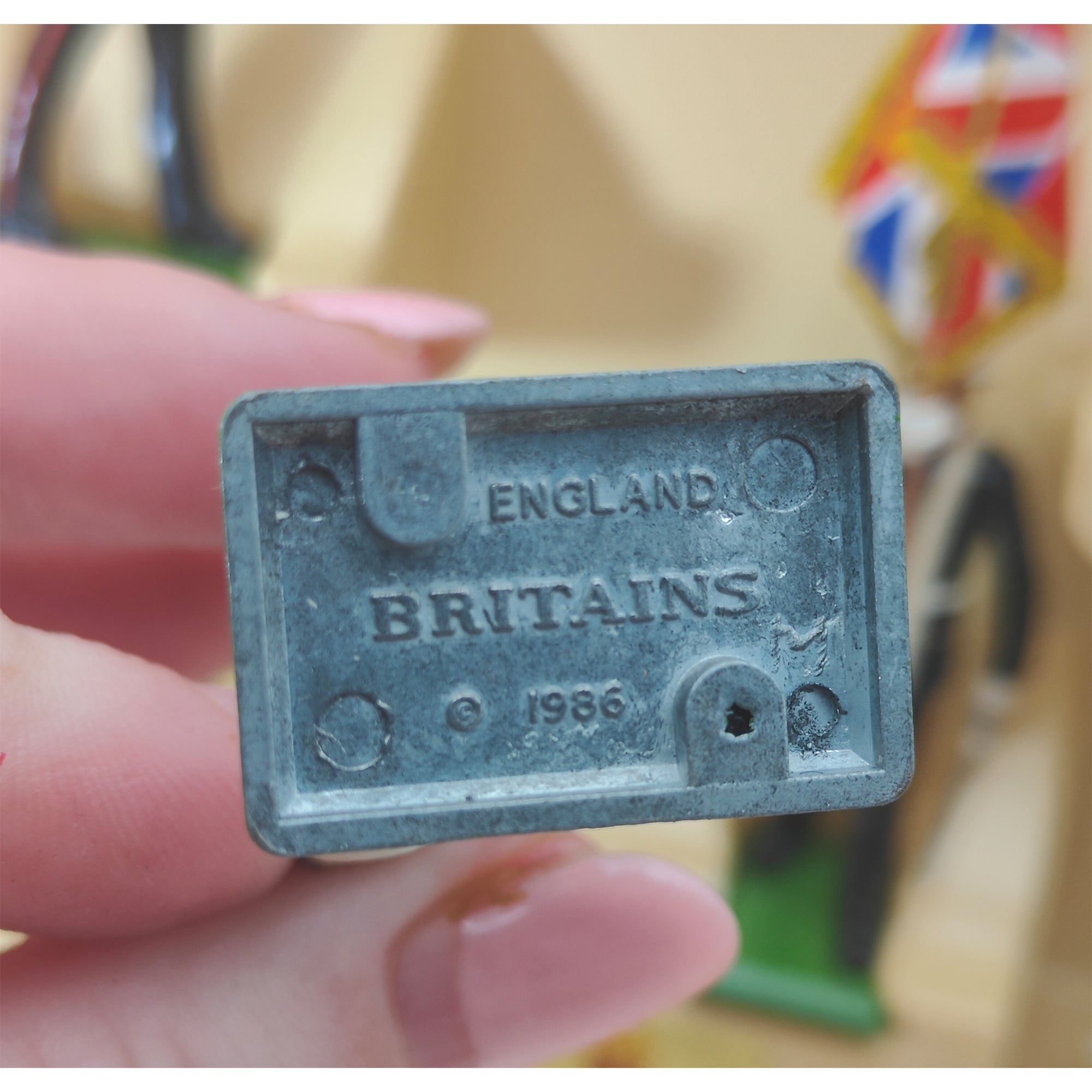 Britains Metal Models Royal Marine Colour Party And Escort 7202 1986