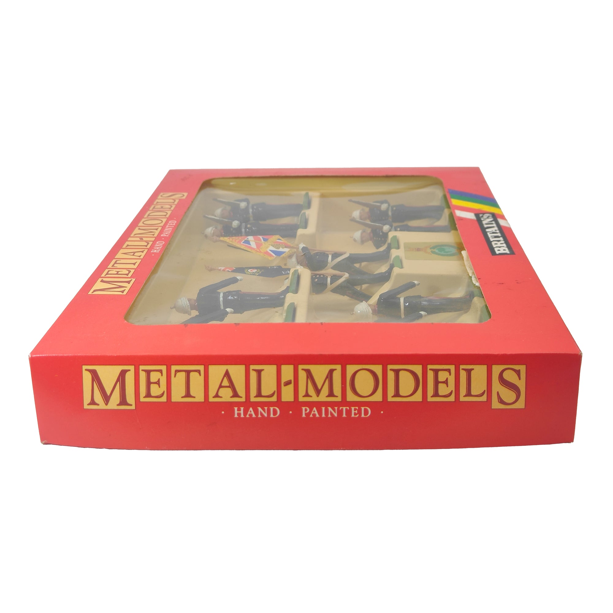 Britains Metal Models Royal Marine Colour Party And Escort 7202 1986