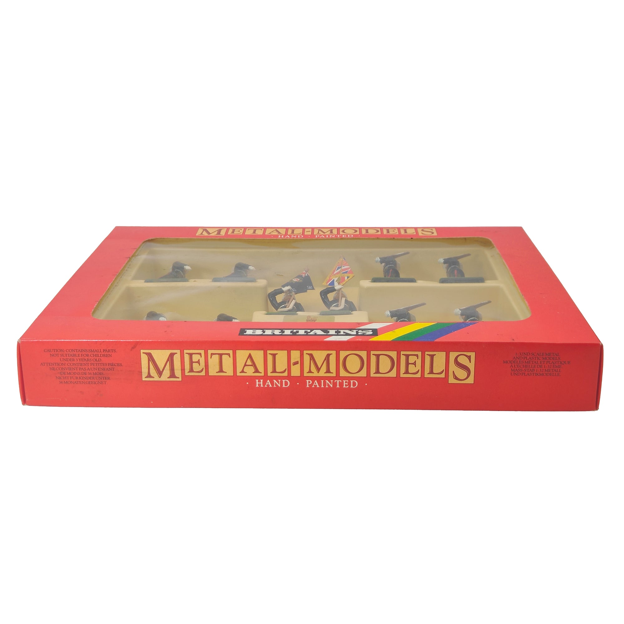 Britains Metal Models Royal Marine Colour Party And Escort 7202 1986