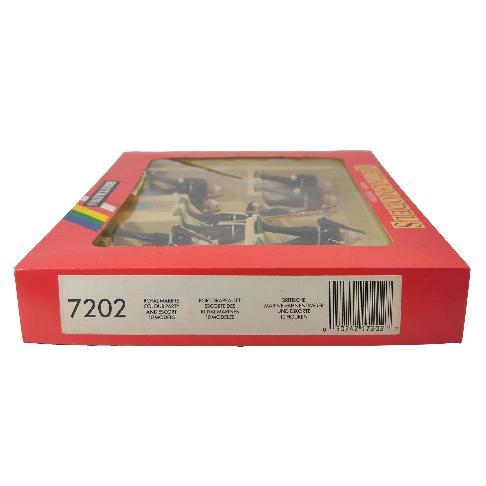 Britains Metal Models Royal Marine Colour Party And Escort 7202 1986