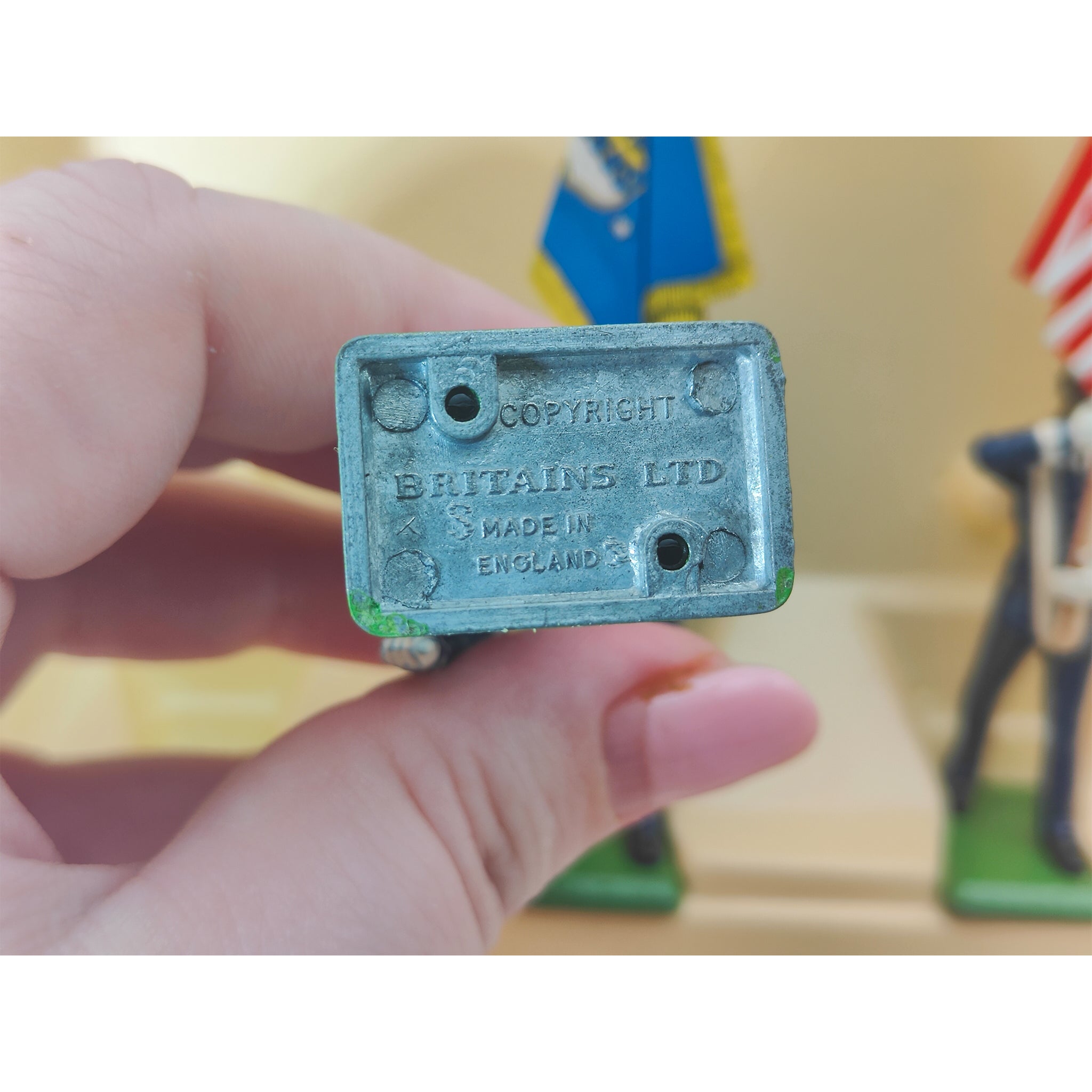 Britains Metal Models U.S. Air Force Colour Party 7307 1986 – Military, Britains, 5 cm, 1986, pre-owned collector piece, Uncanny Collectibles Dublin Ireland