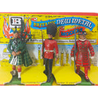 Britains New Metal Models Highland Bagpiper Foot Guard & Beefeater 1986 – Military, Britains, 5 cm, 1986, pre-owned collector piece, Uncanny Collectibles Dublin Ireland
